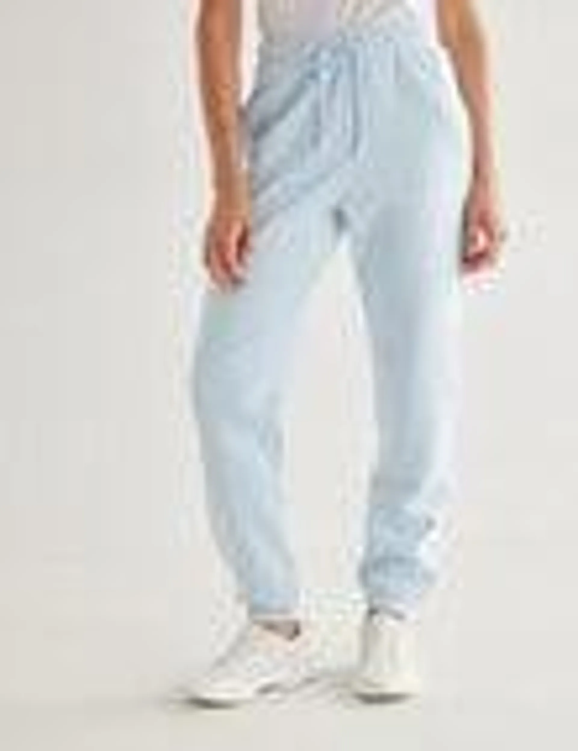 Champion Script Hi-Waist Tonal Jogger Pant, Spring Sky Blue