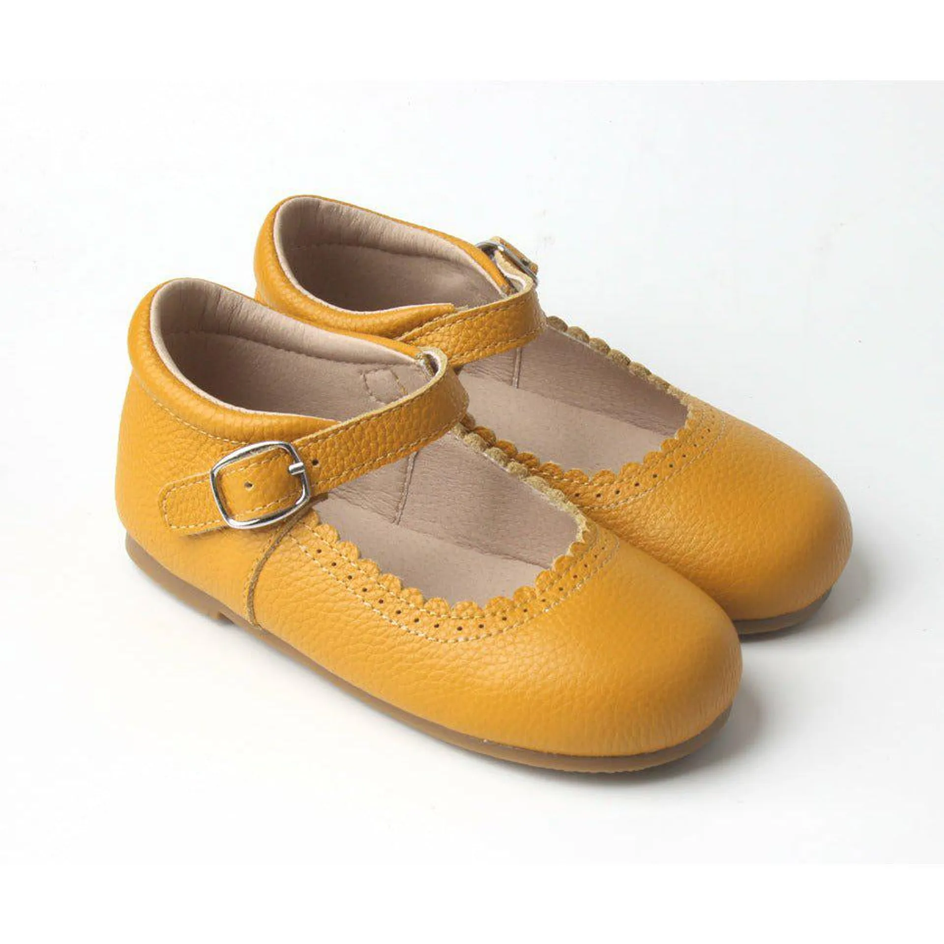 MUSTARD MARY JANE SHOES