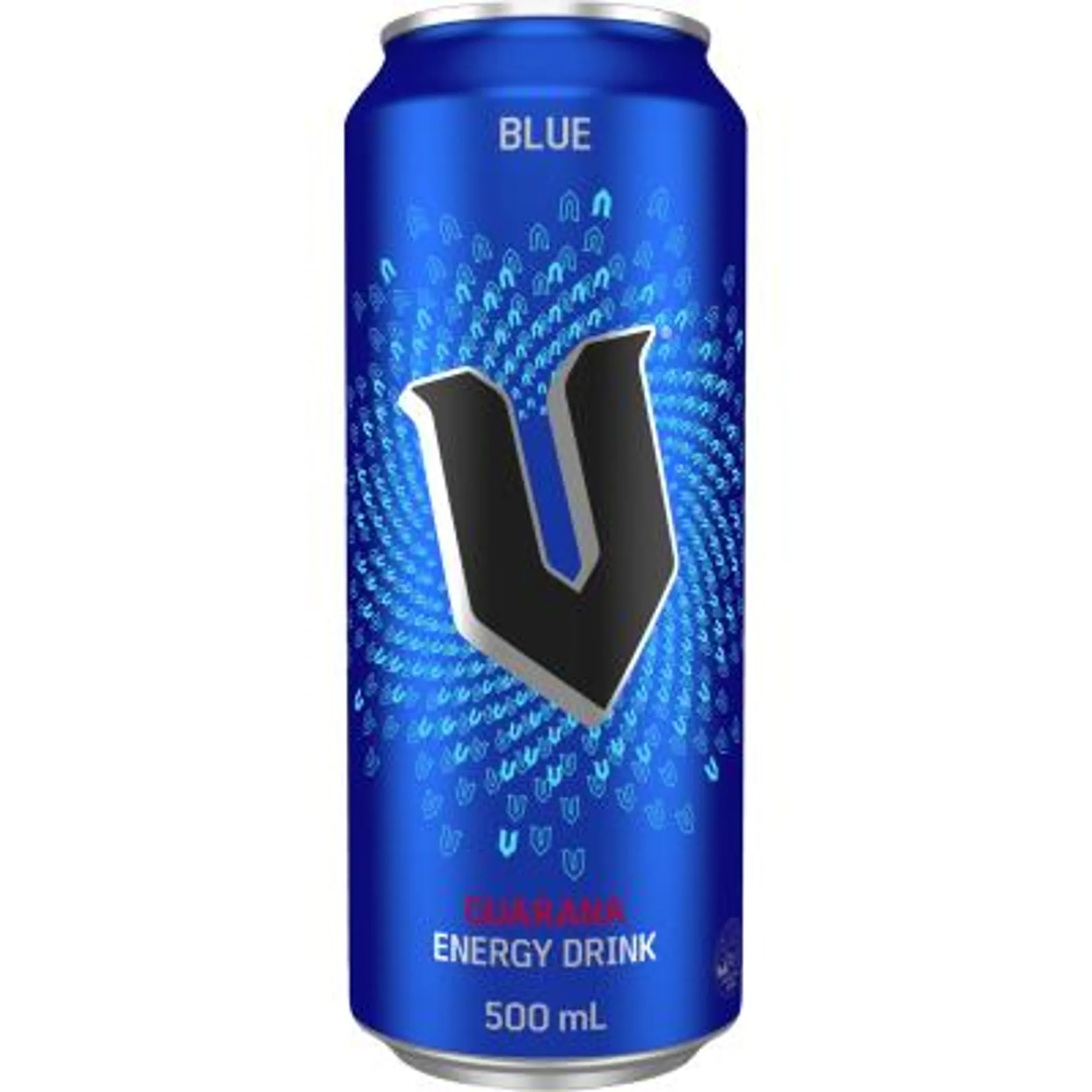 V Blue Guarana Energy Drink