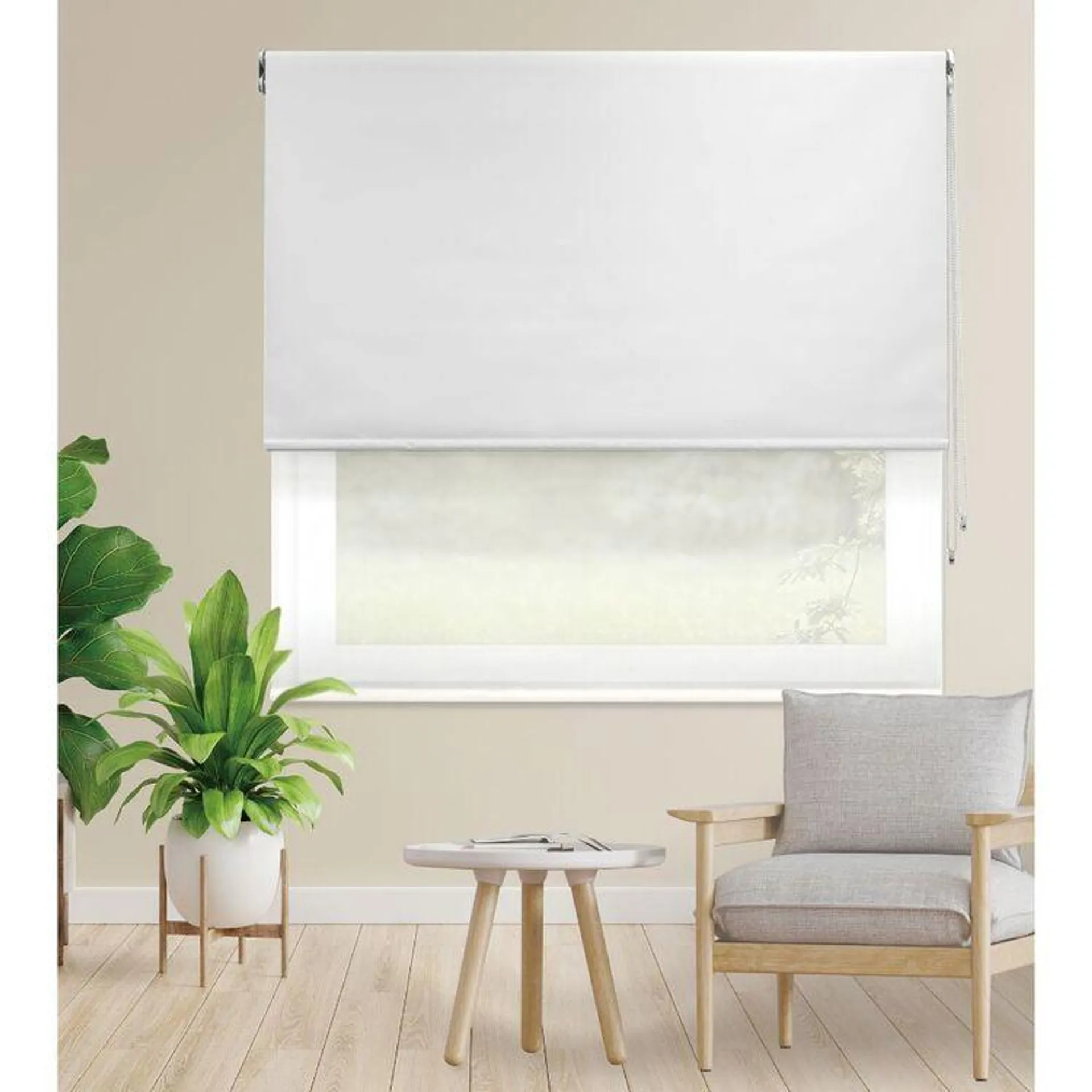 Windowshade Hudson Dual Roller Blind White