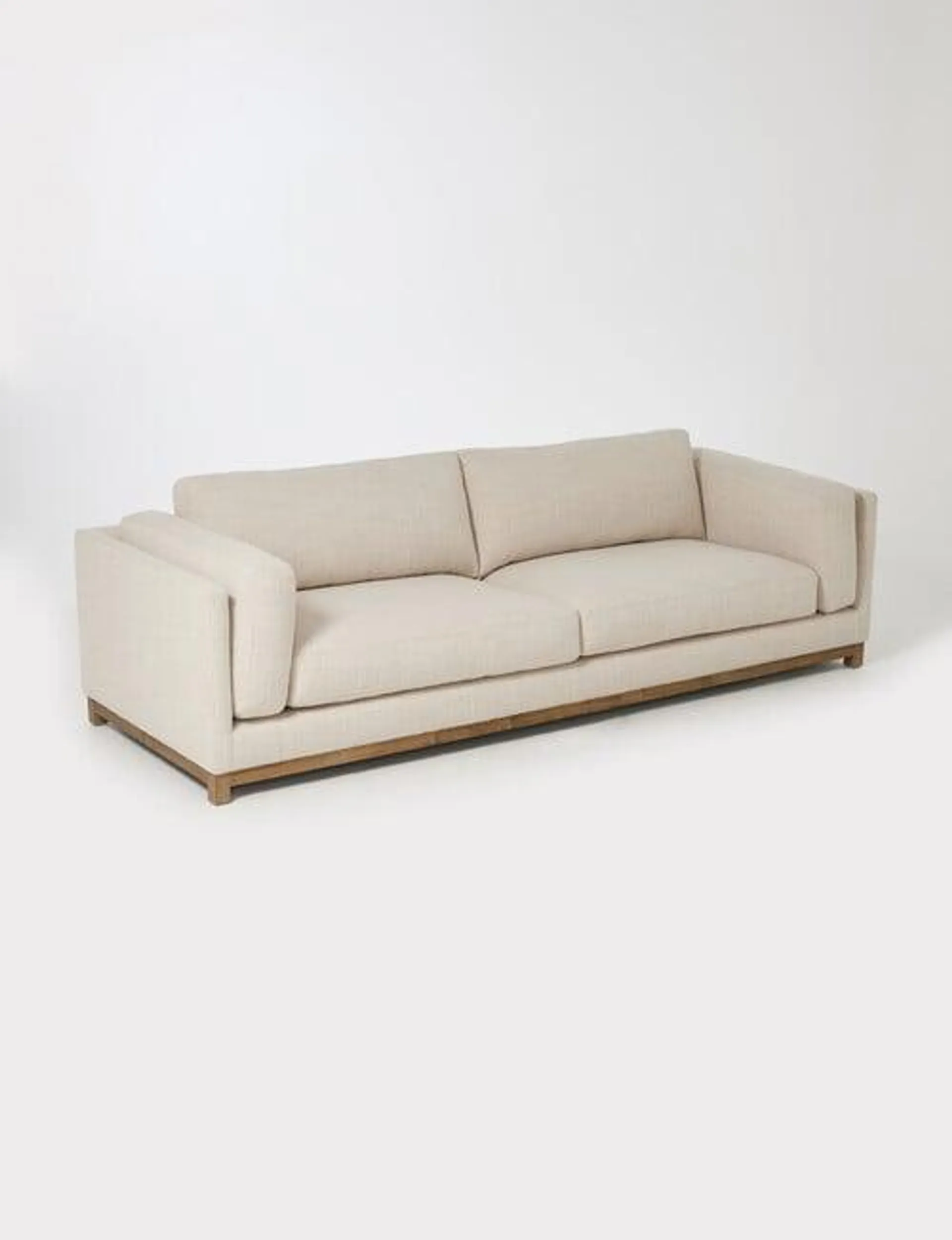 LUCA Venice 3.5 Seater Sofa, Natural