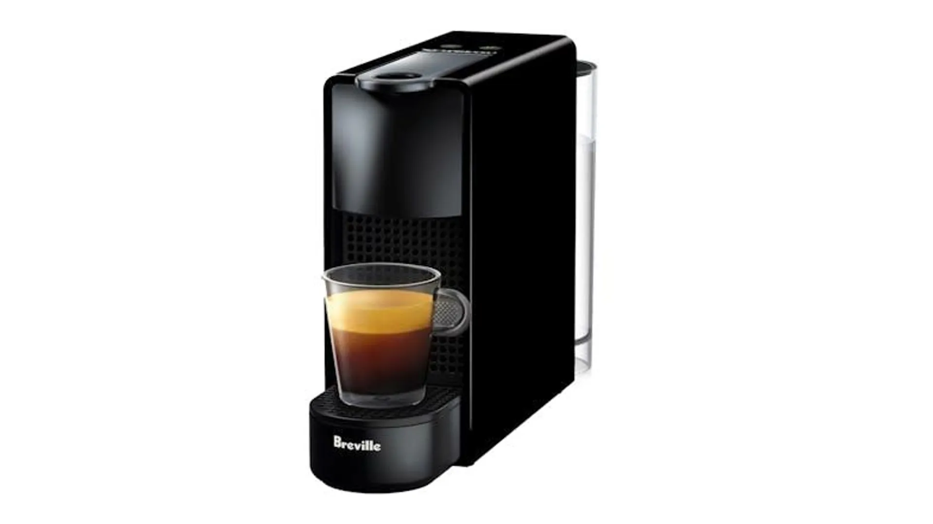 Nespresso Breville Essenza Mini Solo Capsule Espresso Machine - Black (BEC220BLK)