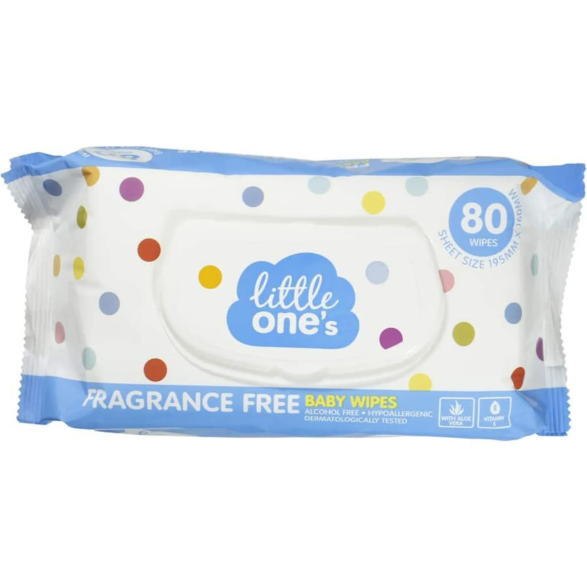 Little Ones Baby Wipes Unscented