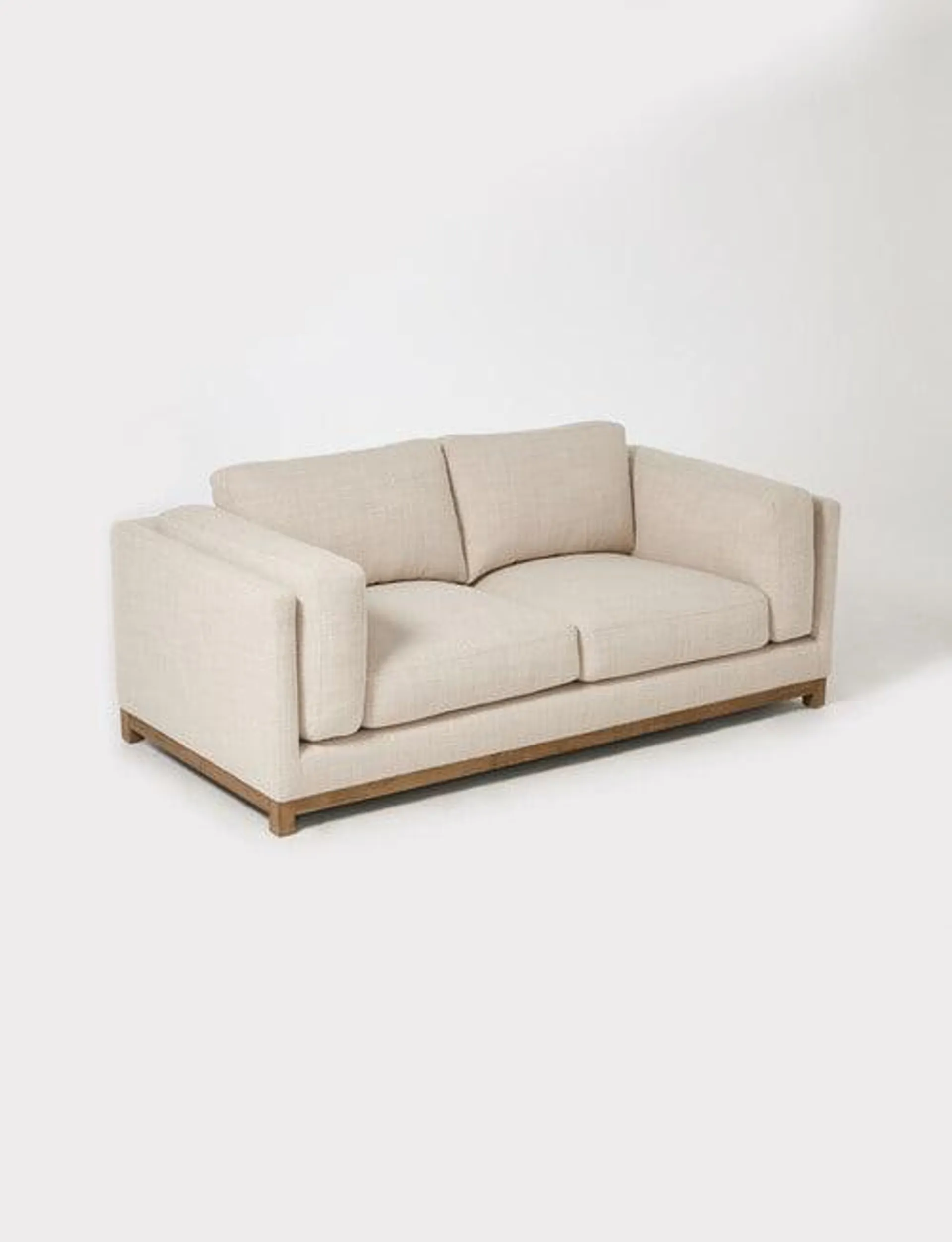 LUCA Venice 2.5 Seater Sofa, Natural