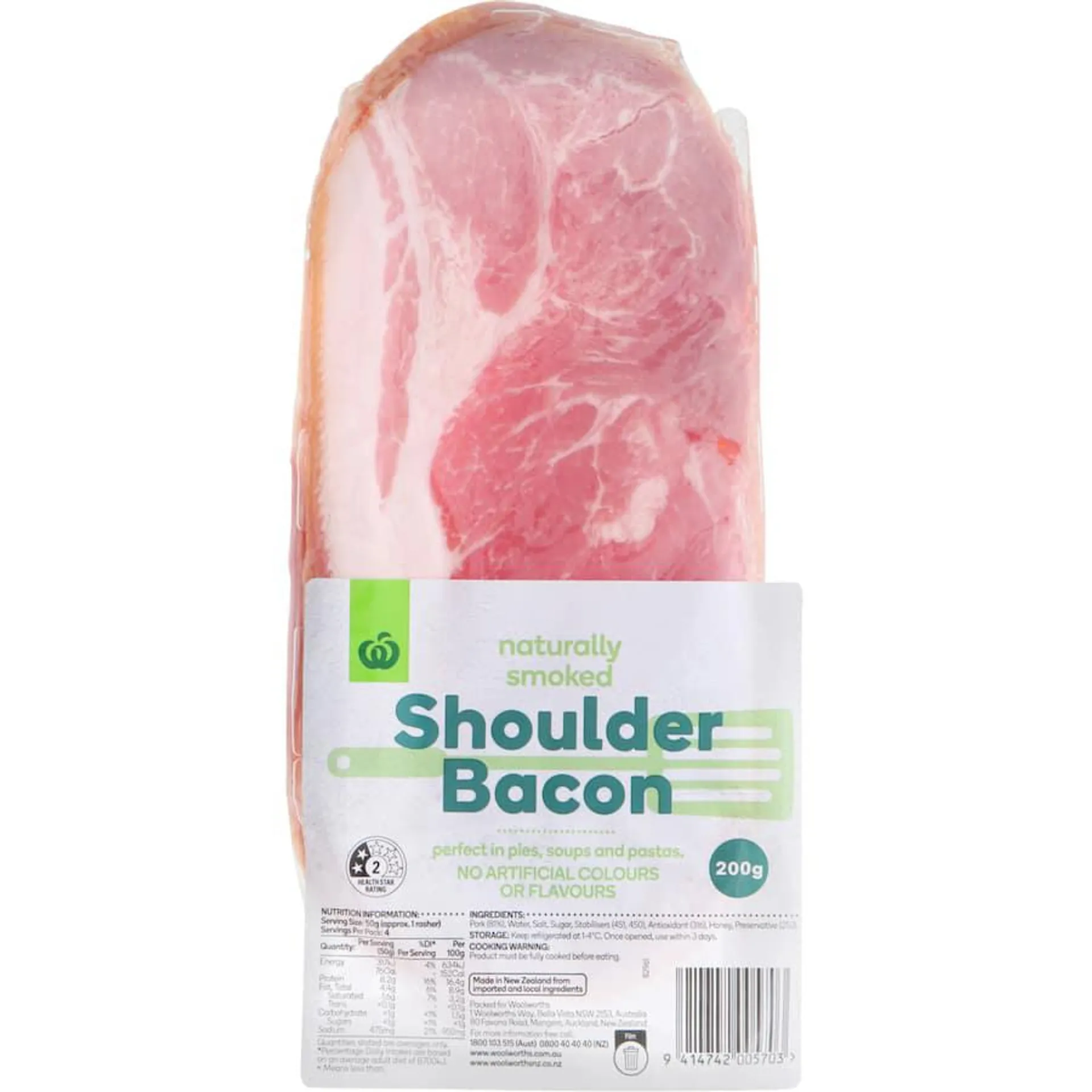 Woolworths Shoulder Bacon