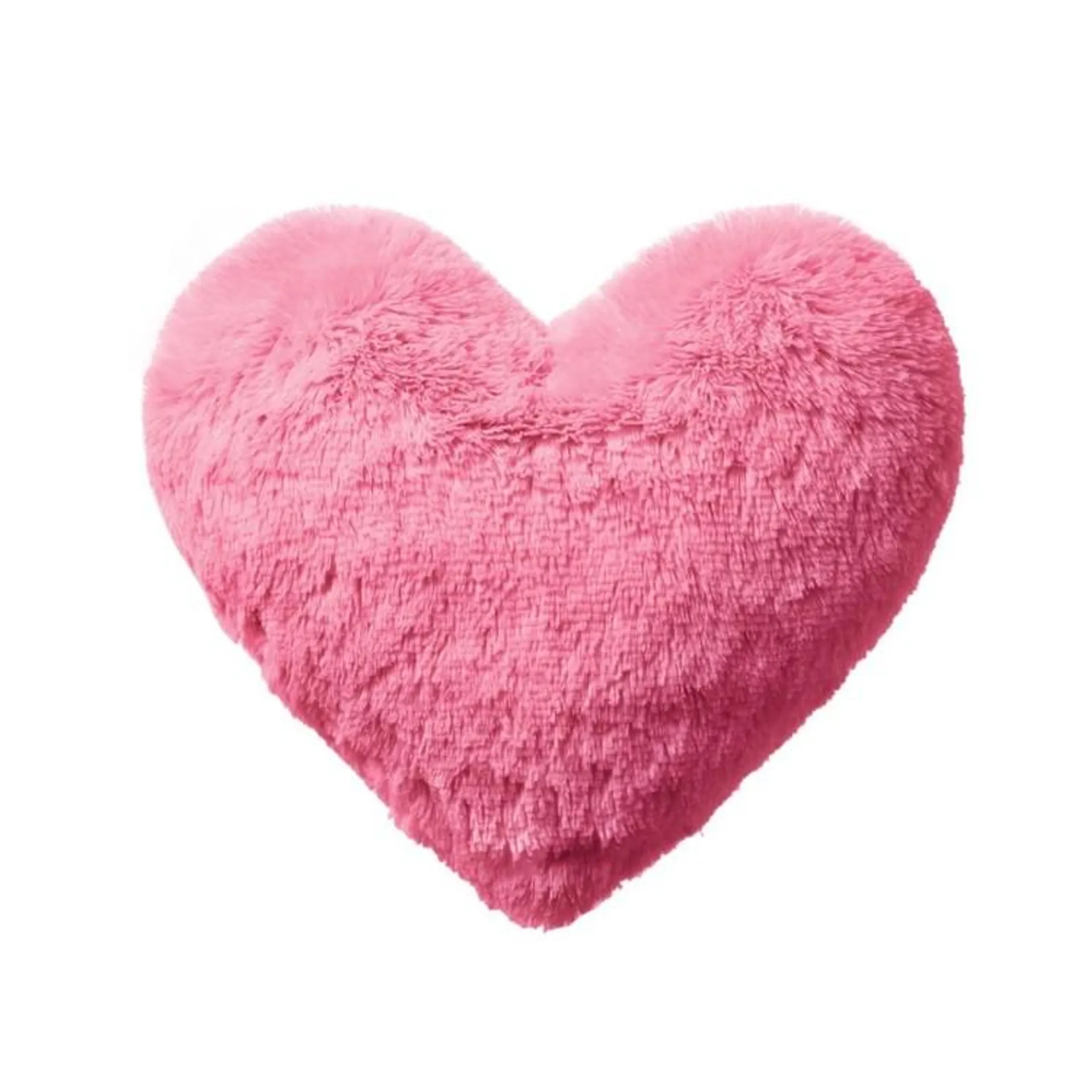 KOO Kids Fluffy Heart Cushion Azalea Cushion