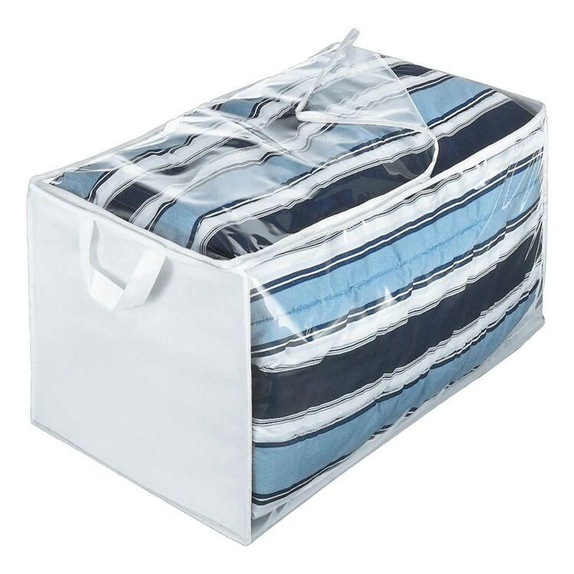 Seymour's Jumbo Storage Bag Clear & White 45 x 74 x 40 cm