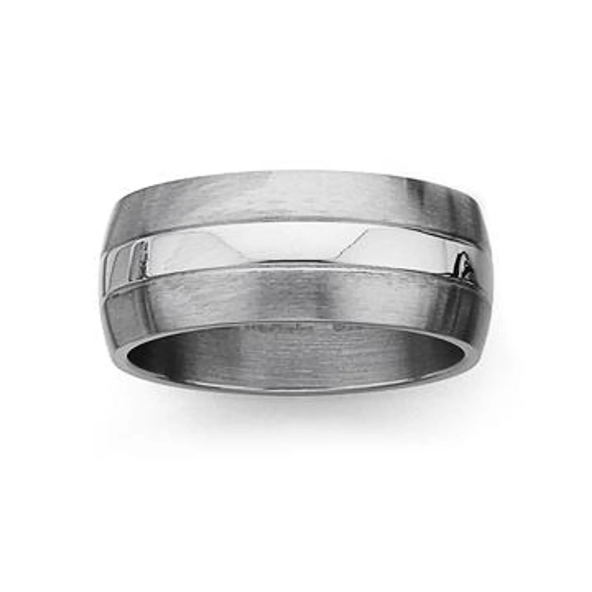 Chisel Stainless Steel Ring