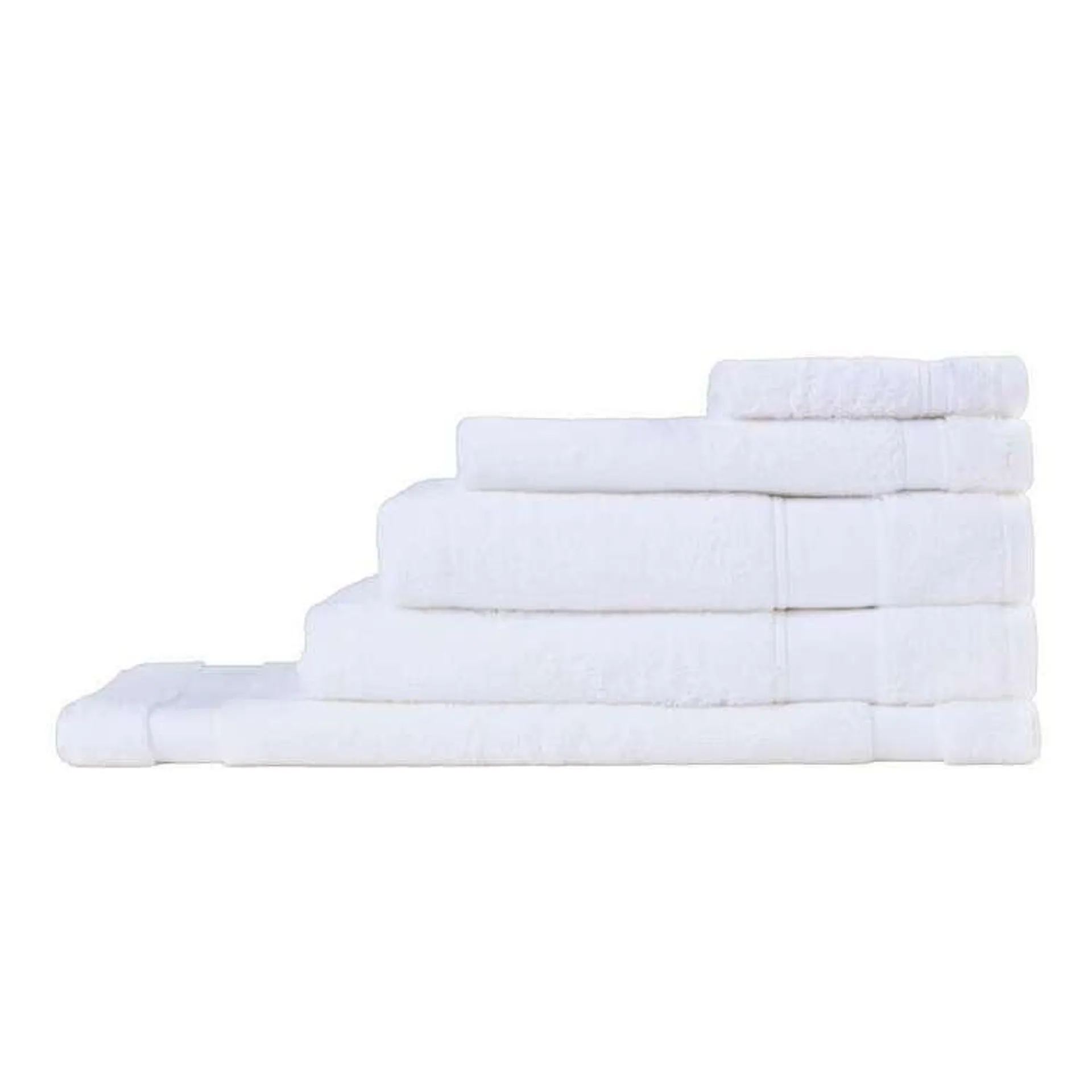 KOO Bamboo Cotton Towel Collection White