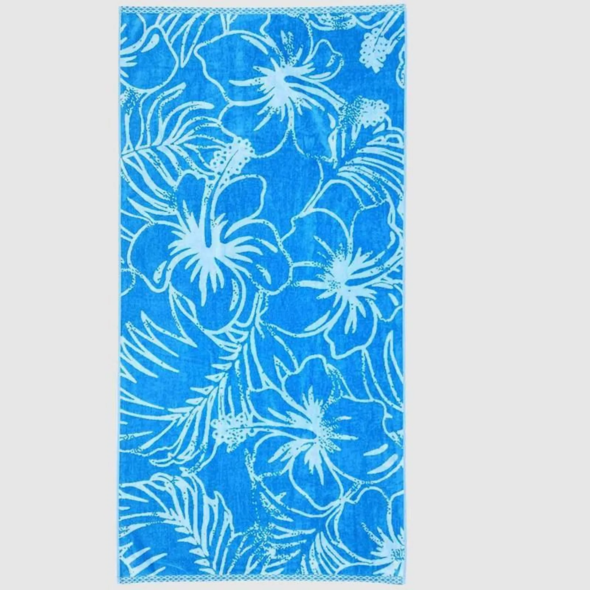 Galaxy Hibiscus Palm Beach Towel