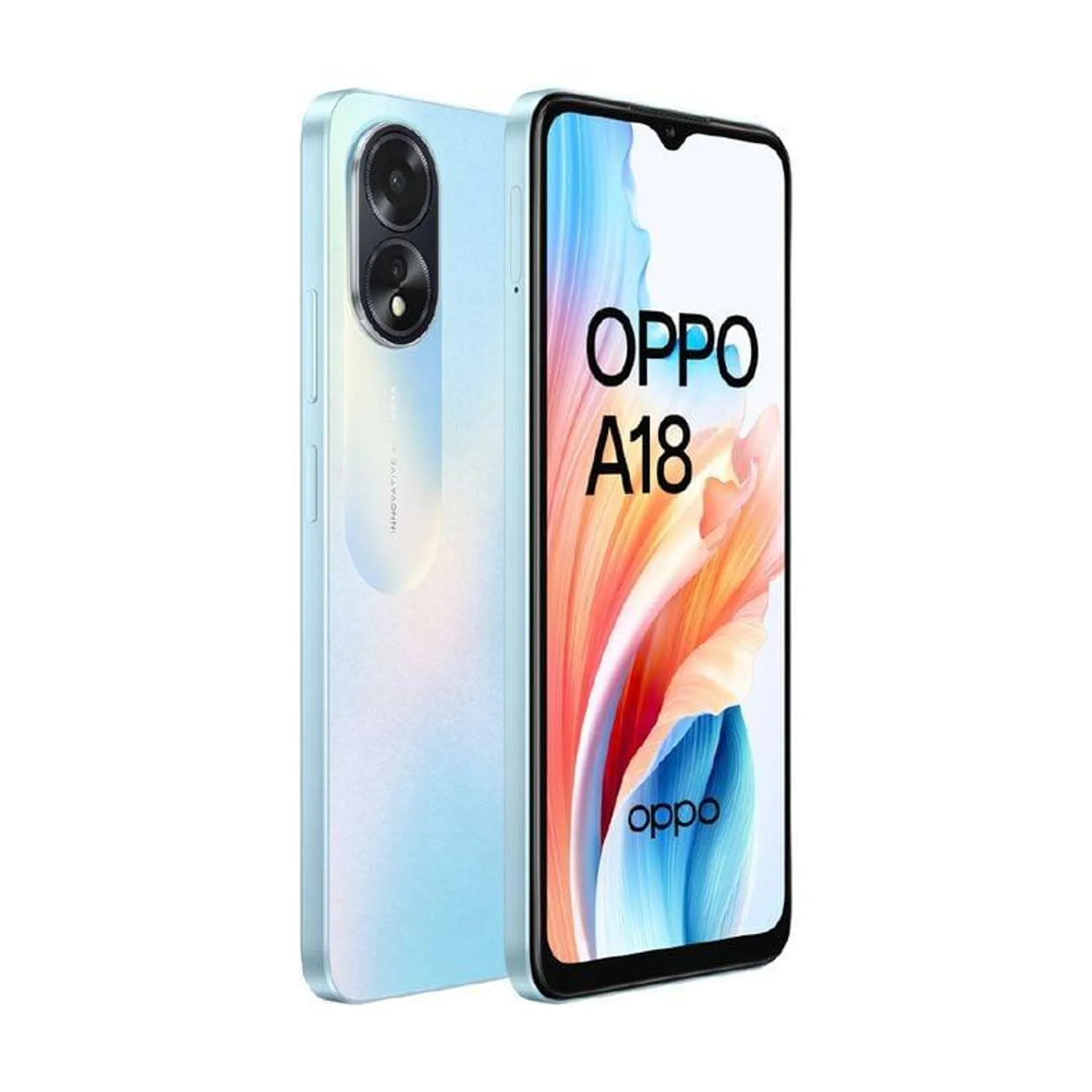 OPPO A18 Glowing Blue