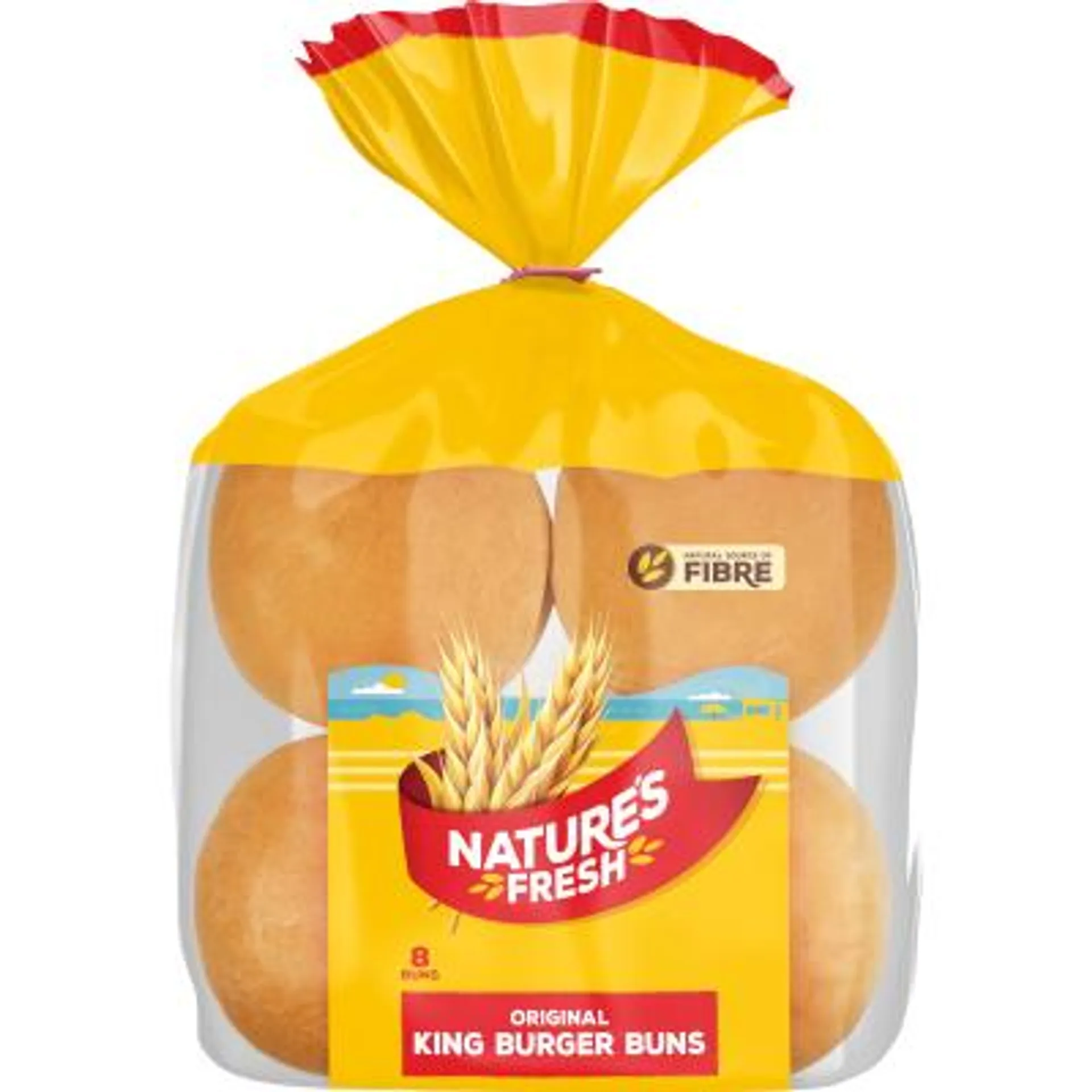 Nature's Fresh Original King Burger Buns