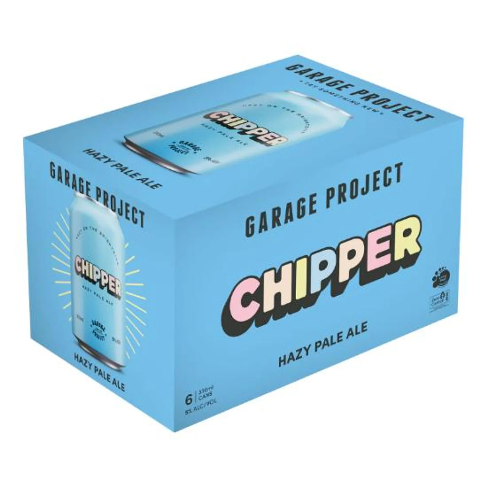 Garage Project Chipper Hazy Pale Ale Cans 6x330ml