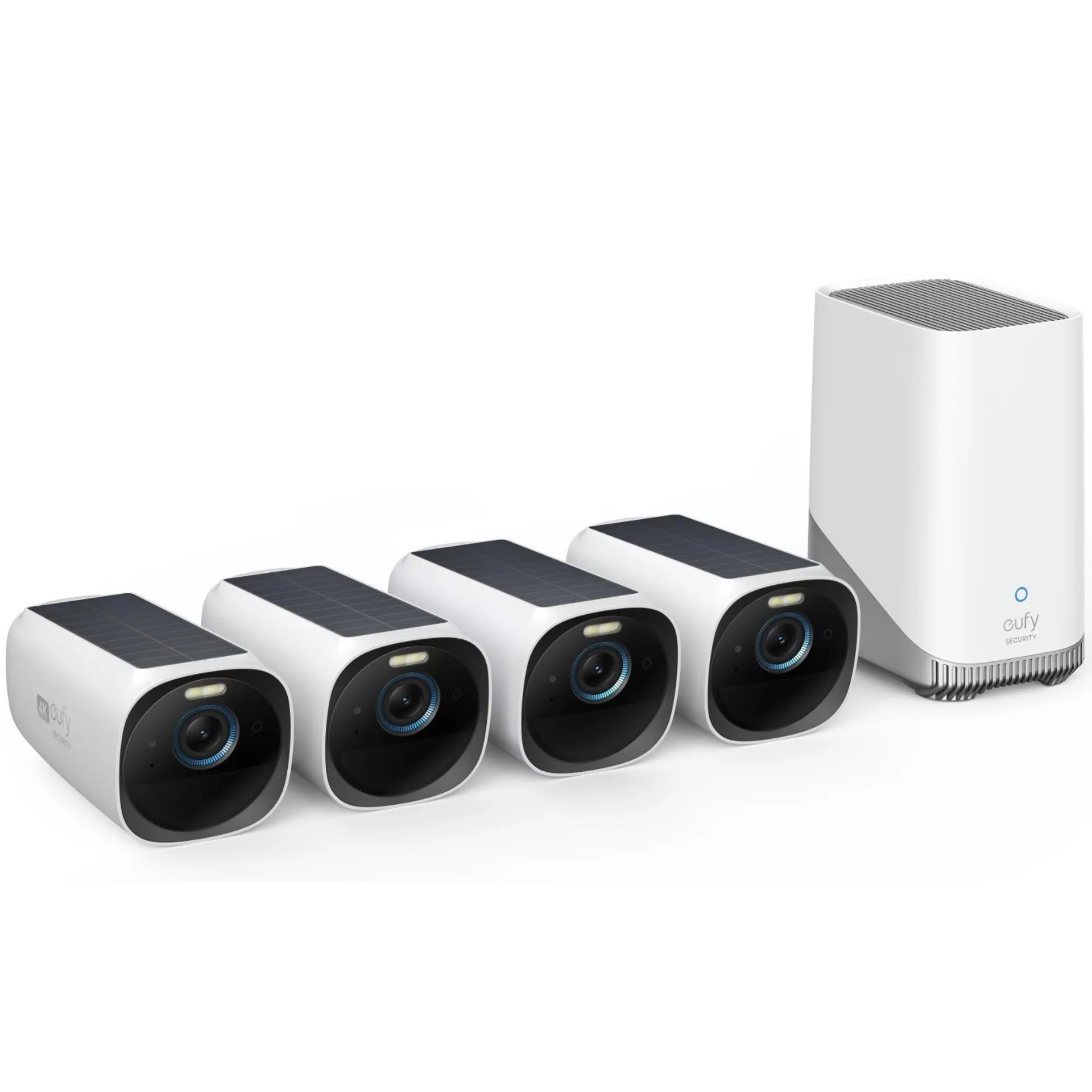 eufy Security eufyCam 3 4K Wireless Home Security System (4-Pack)