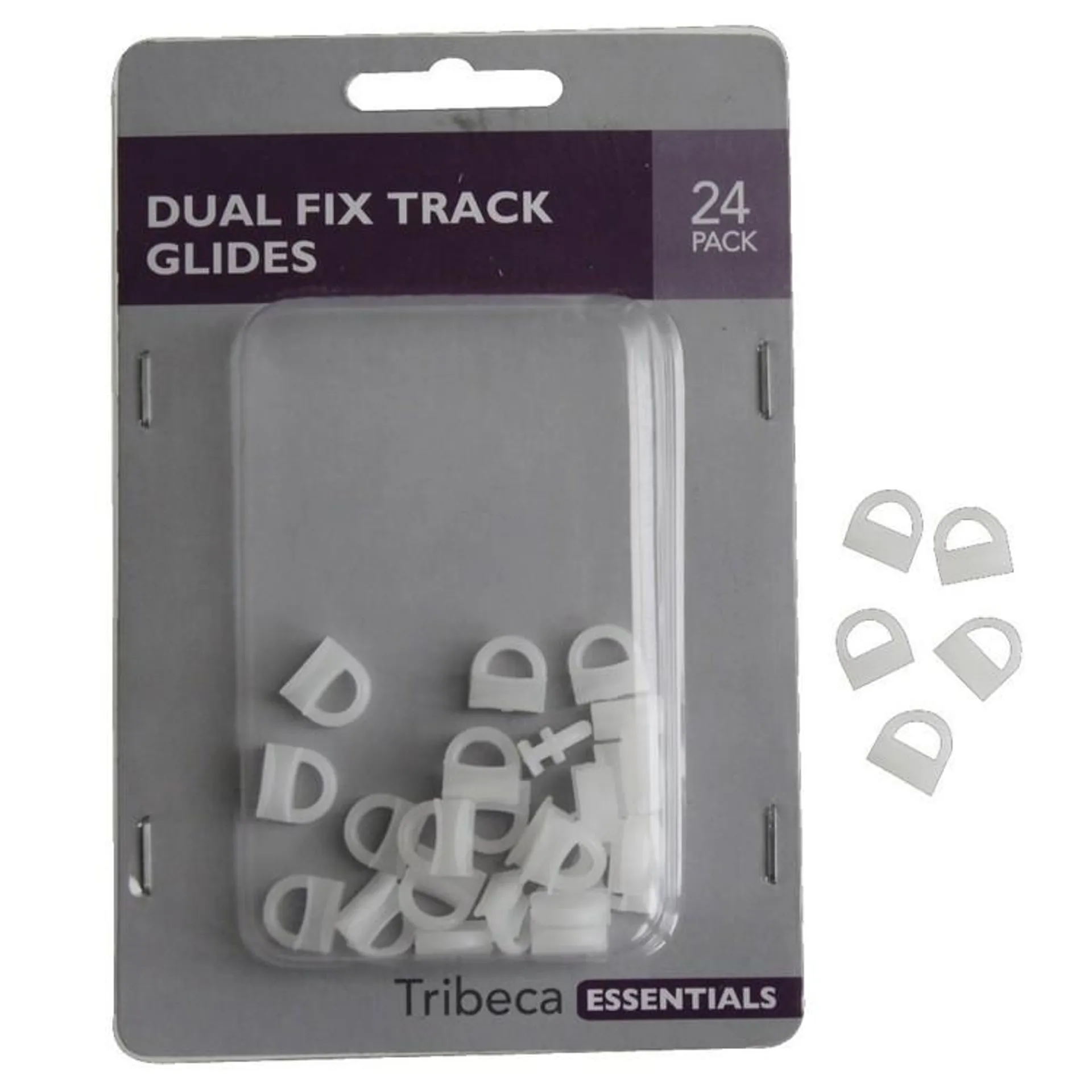 Tribeca Dual Fix Glides 24-Pack White