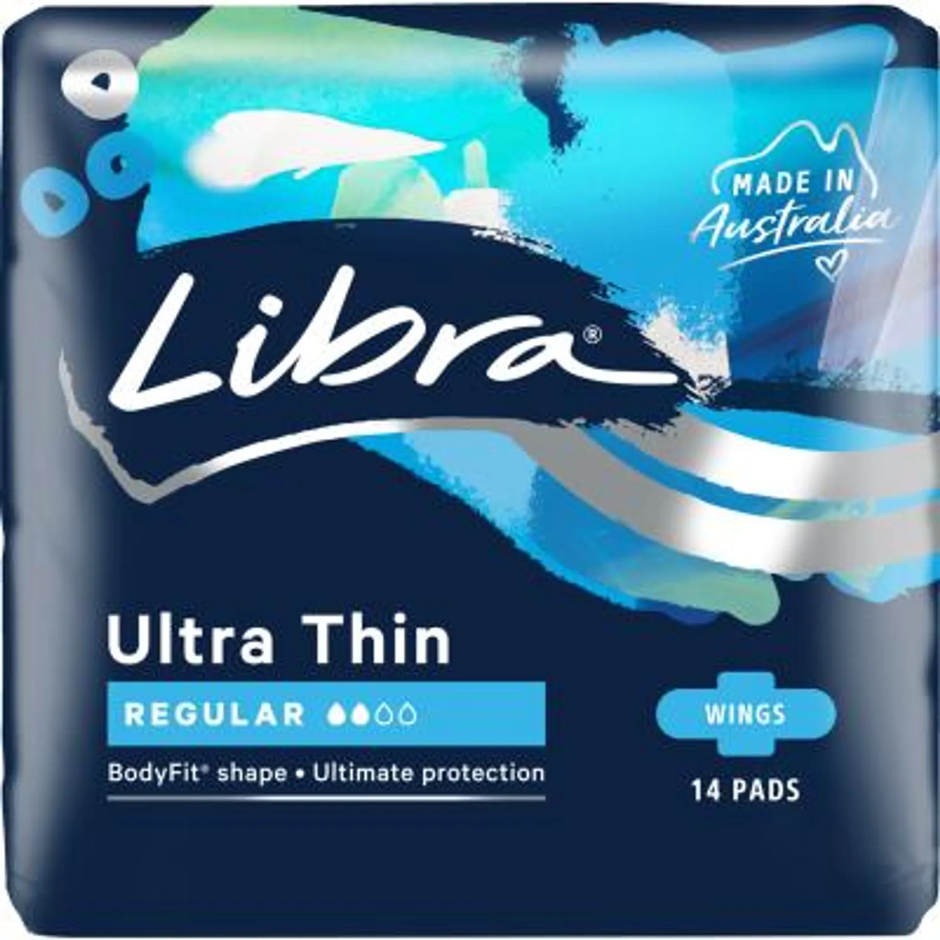 Libra Ultra Thin Regular Pads With Wings