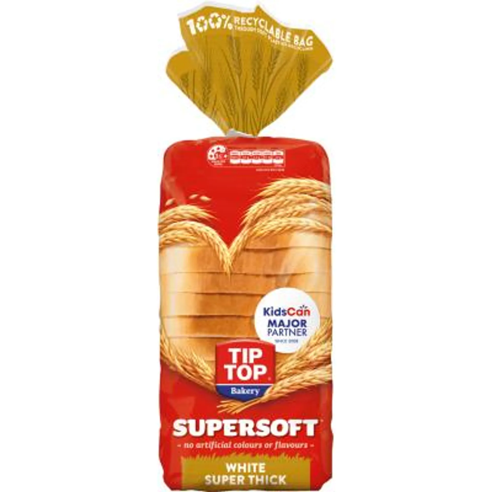 Tip Top Supersoft White Super Thick Bread