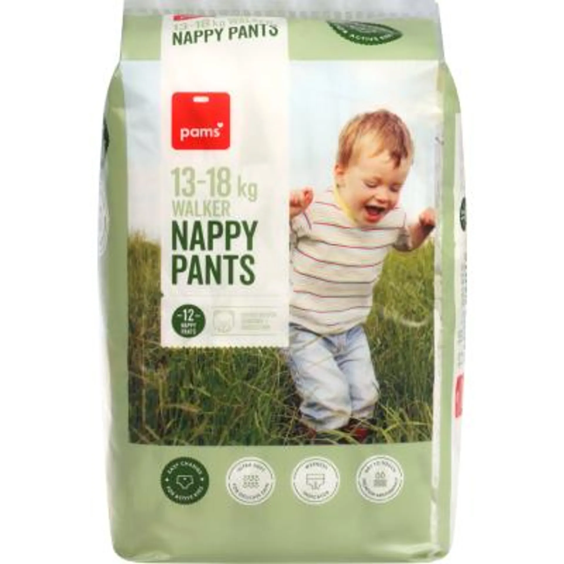 Pams Nappy Pants 13-18kg Walker