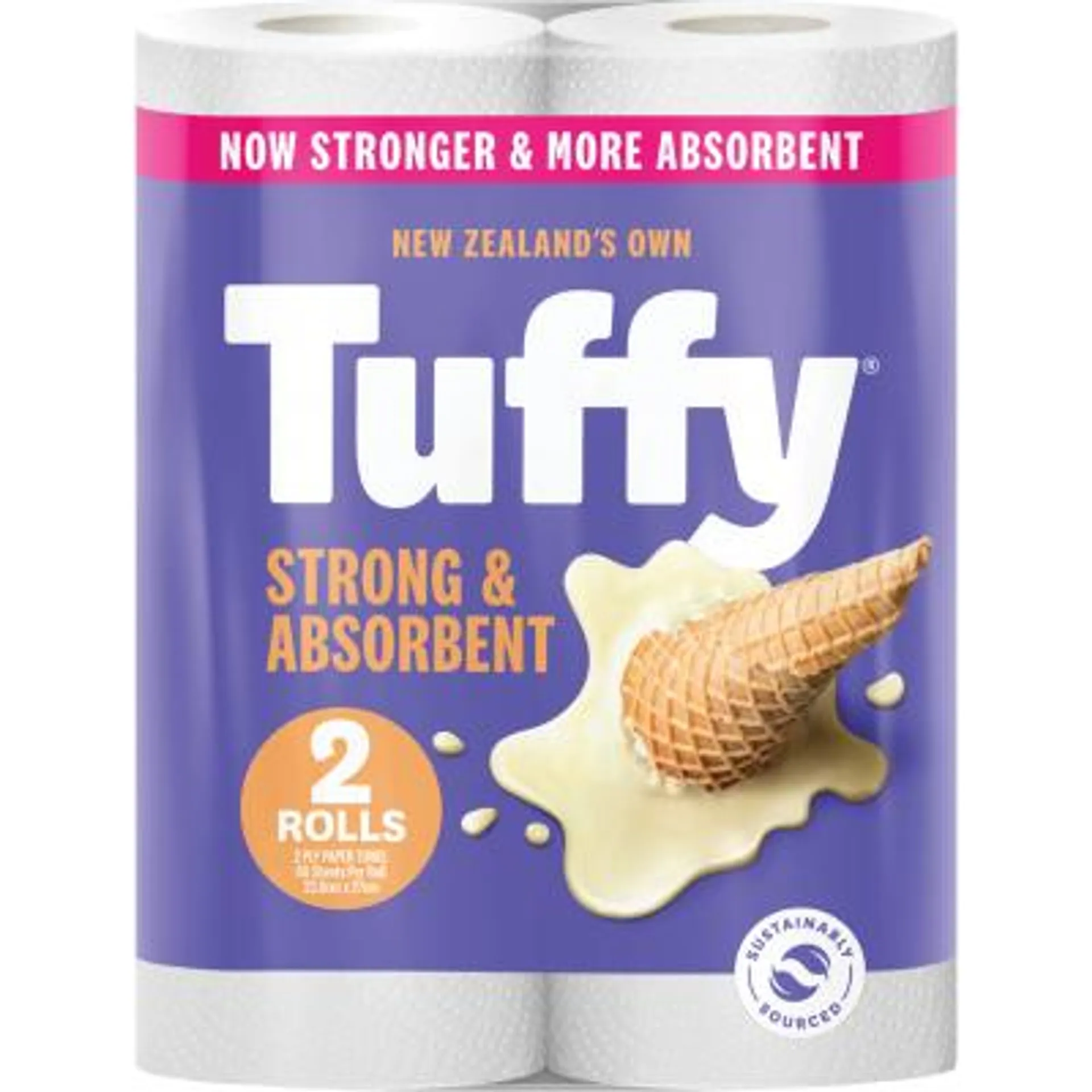 Tuffy White 2 Ply Paper Towels