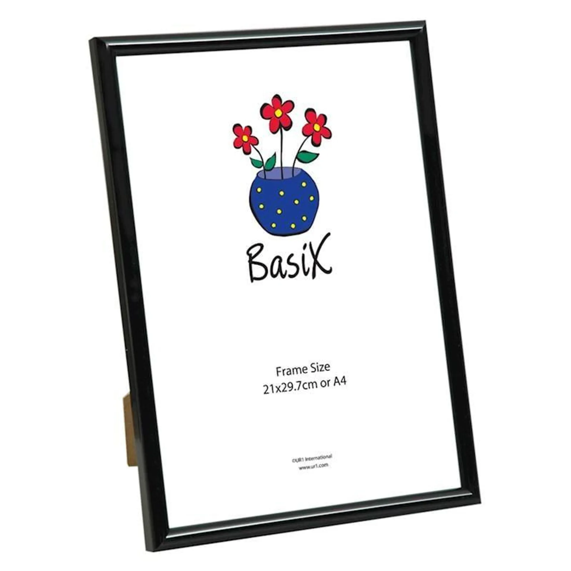 UR1 Basix Photo Frame Black A4