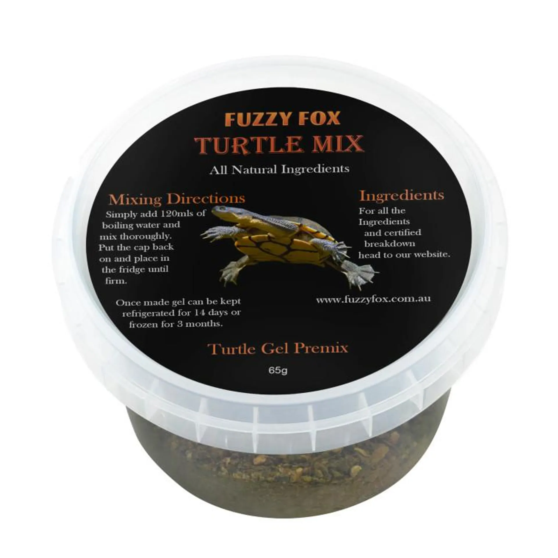 Fuzzy Fox Reptile Long Neck Mix 65g
