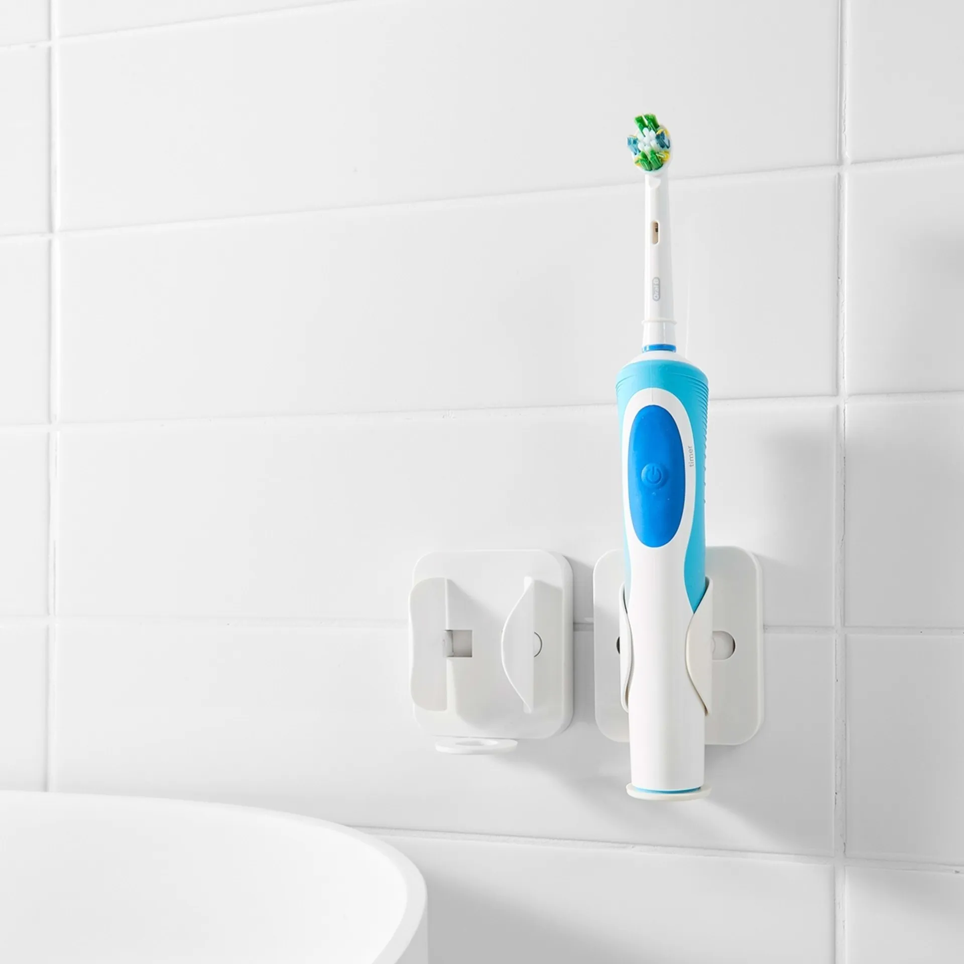 2 Pack Electric Toothbrush Holder