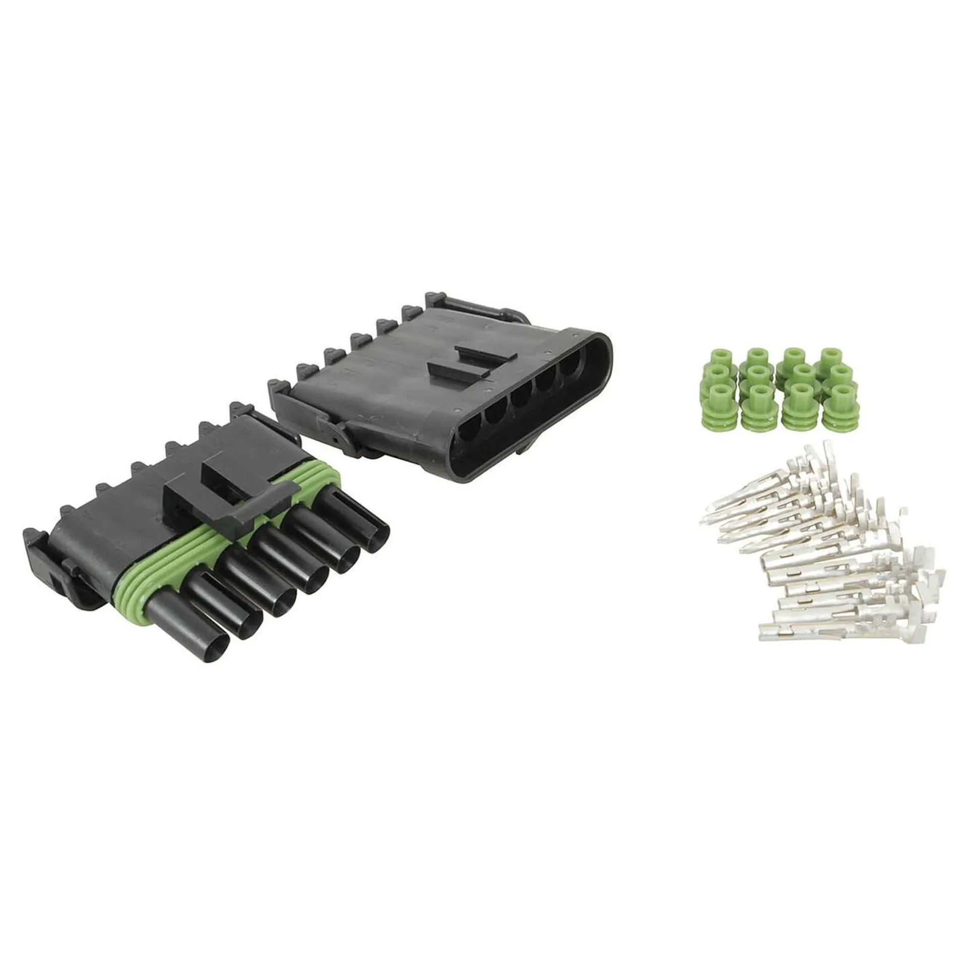 Automotive Waterproof JR Plug and Socket Set - 6 way