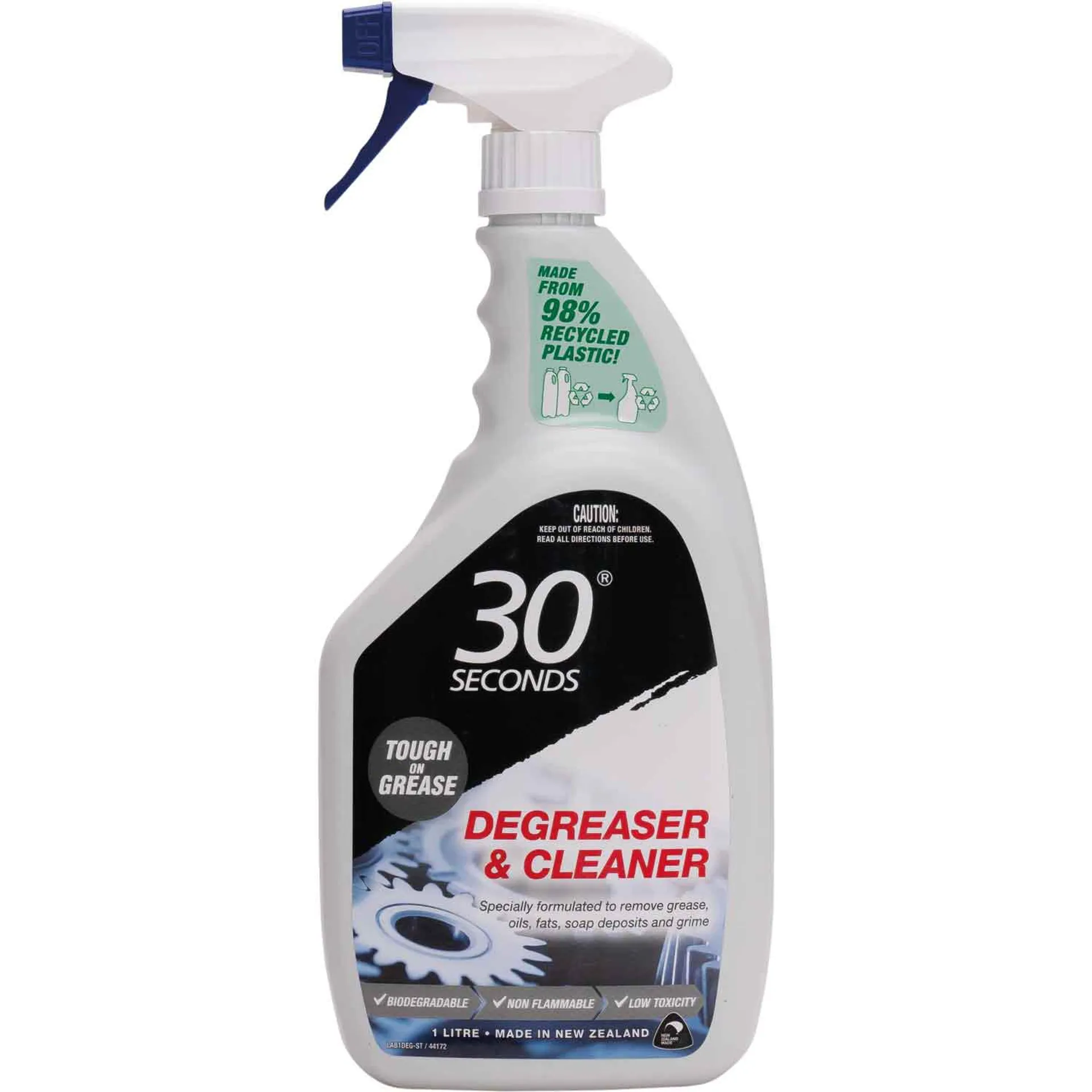30 Seconds Degreaser and Cleaner Trigger Pack 1 Litre Translucent