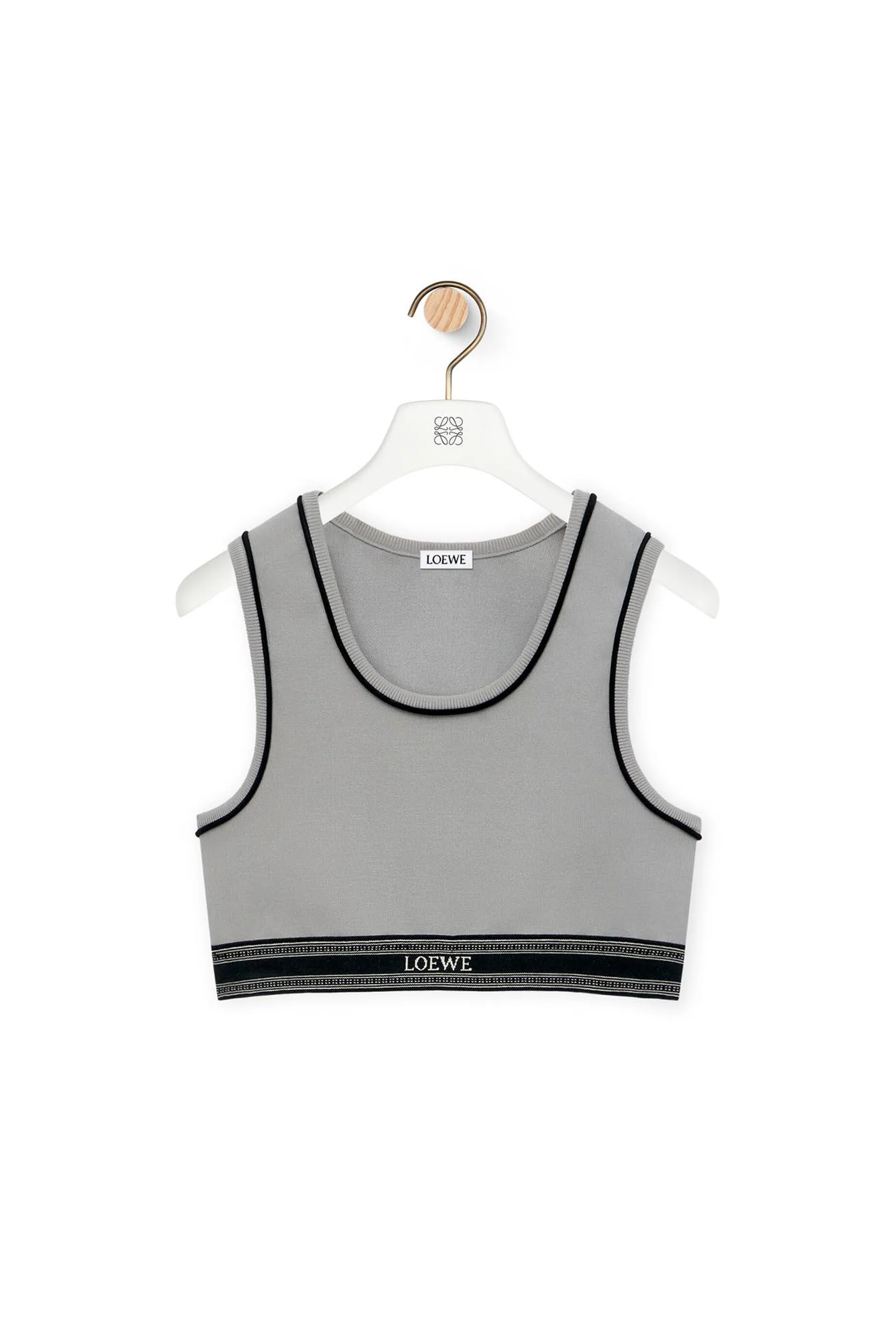 Cropped Sports Tank Top