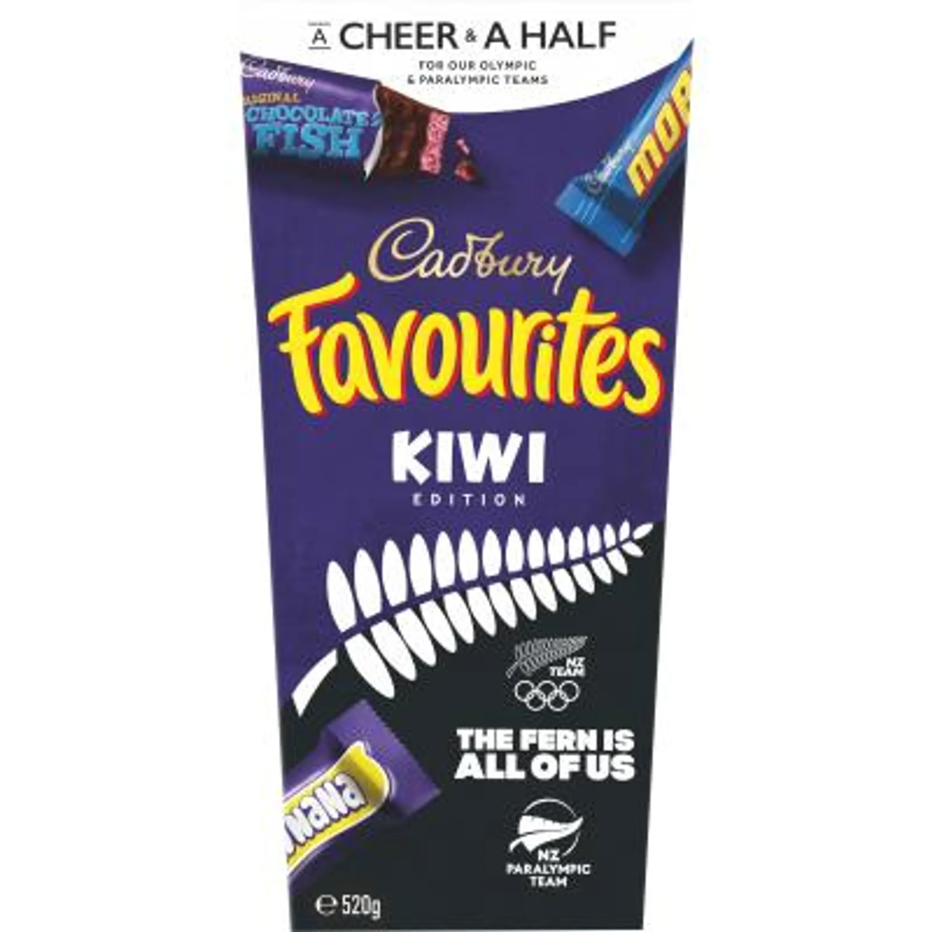 Cadbury Kiwi Favourites Chocolates