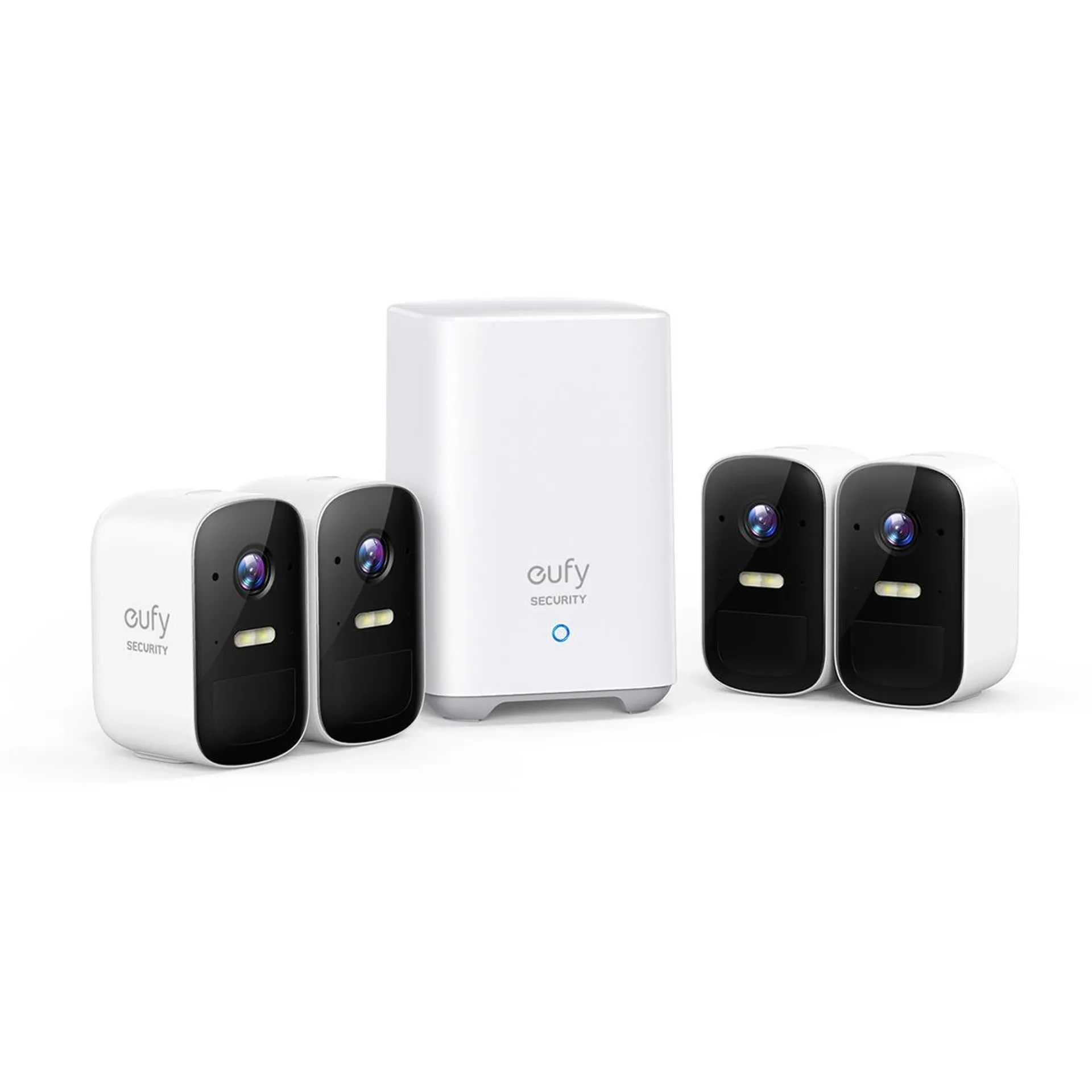 eufyCam 2C Pro 2K Wireless Home Security System (4 Pack)