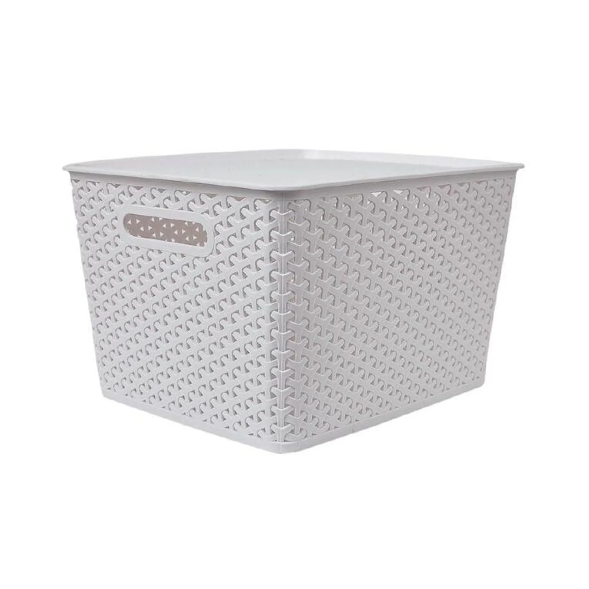 Living & Co Storage Tub White 18L