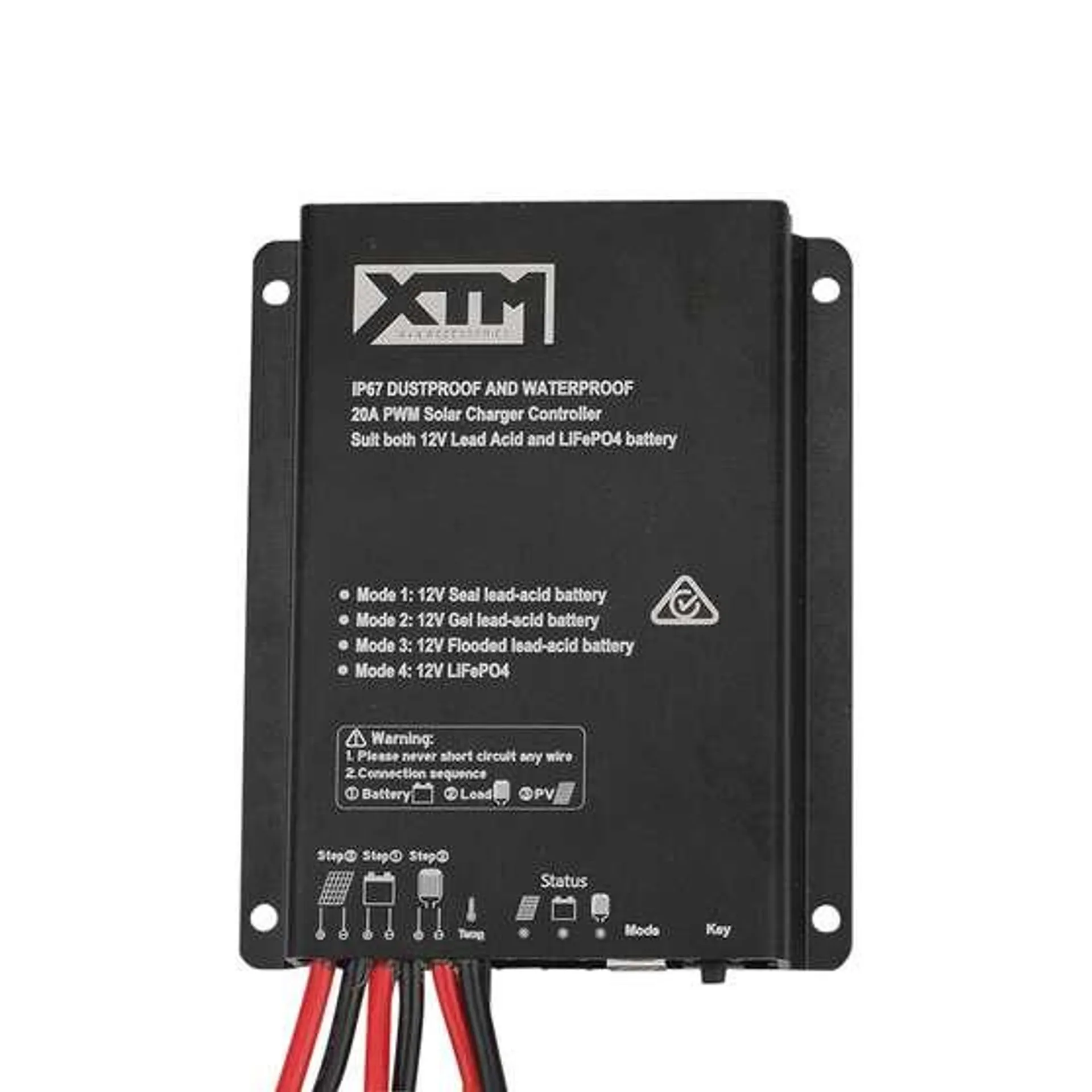 XTM 20A PWM Solar Controller