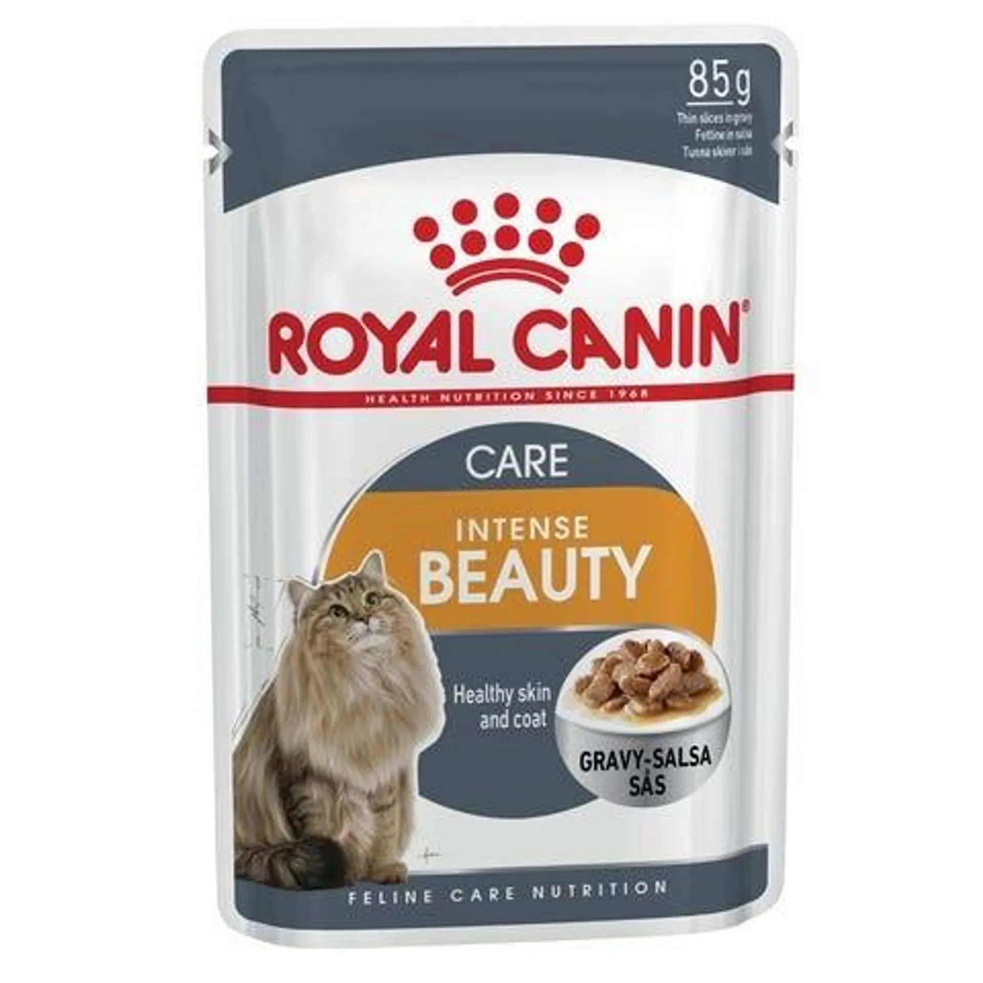 Royal Canin Hair & Skin Gravy Adult Wet Cat Food Pouches 85g