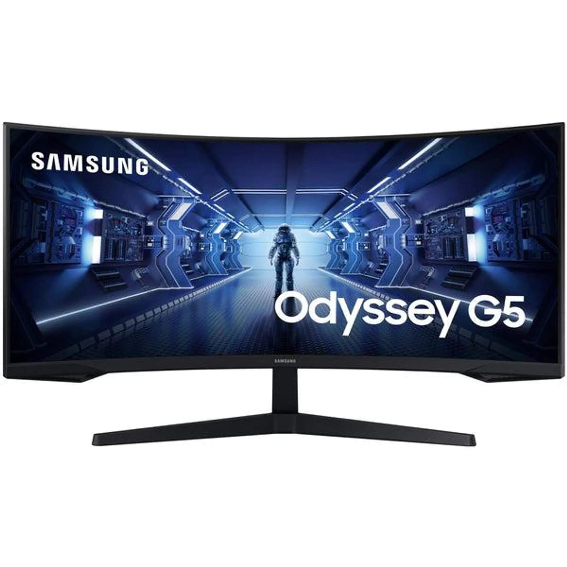 Samsung Odyssey G55T 34" WQHD Curved QHD Gaming Monitor