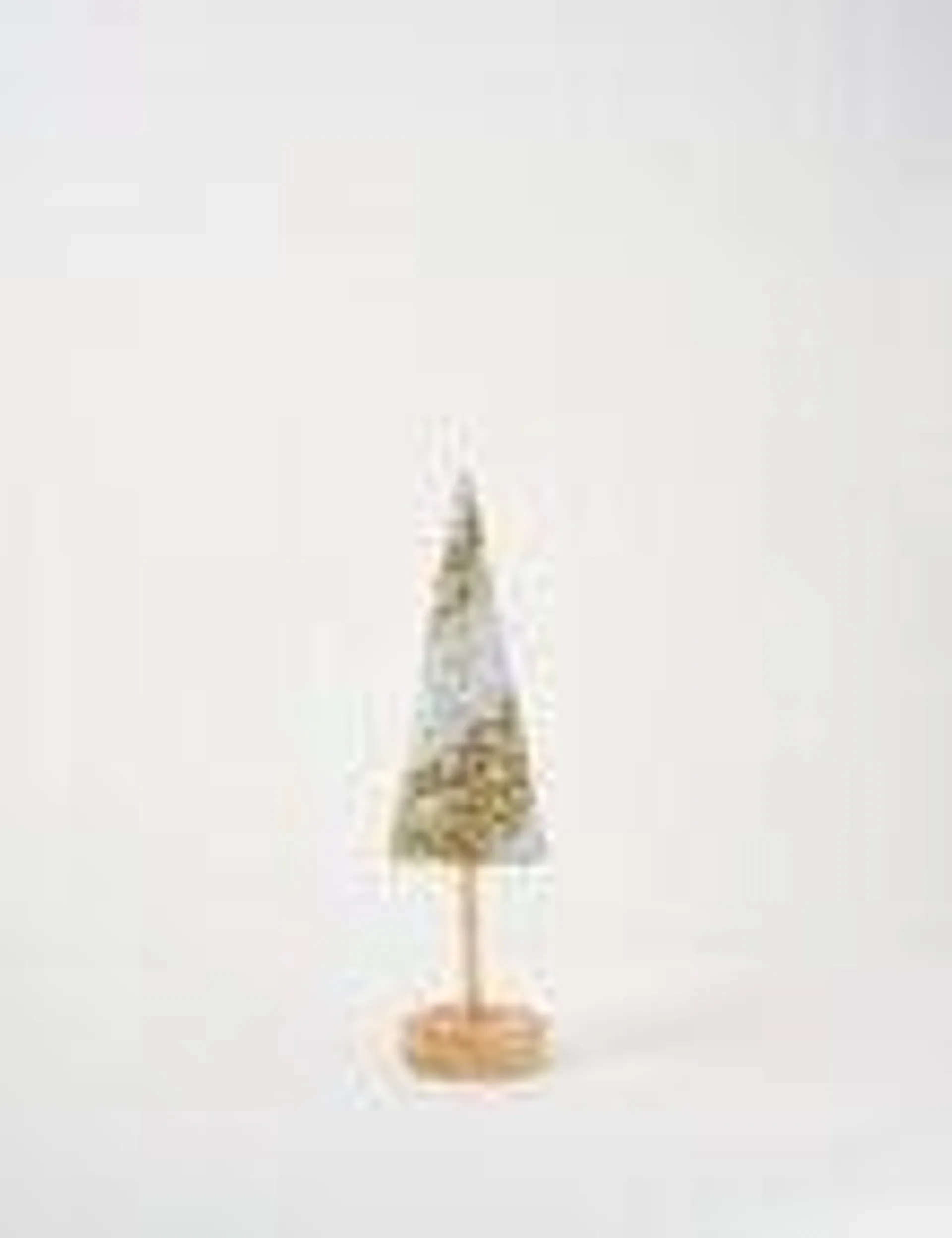 Christmas Shop Woodland Wonders Beaded Stripe Tree, 30cm