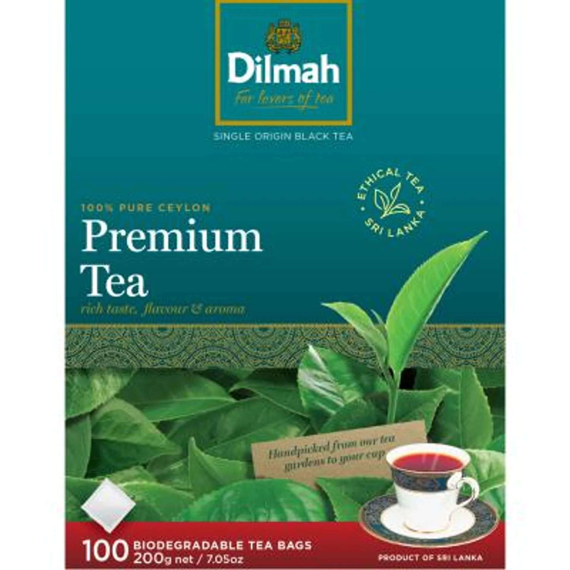 Dilmah Premium Biodegrabable Tea Bags