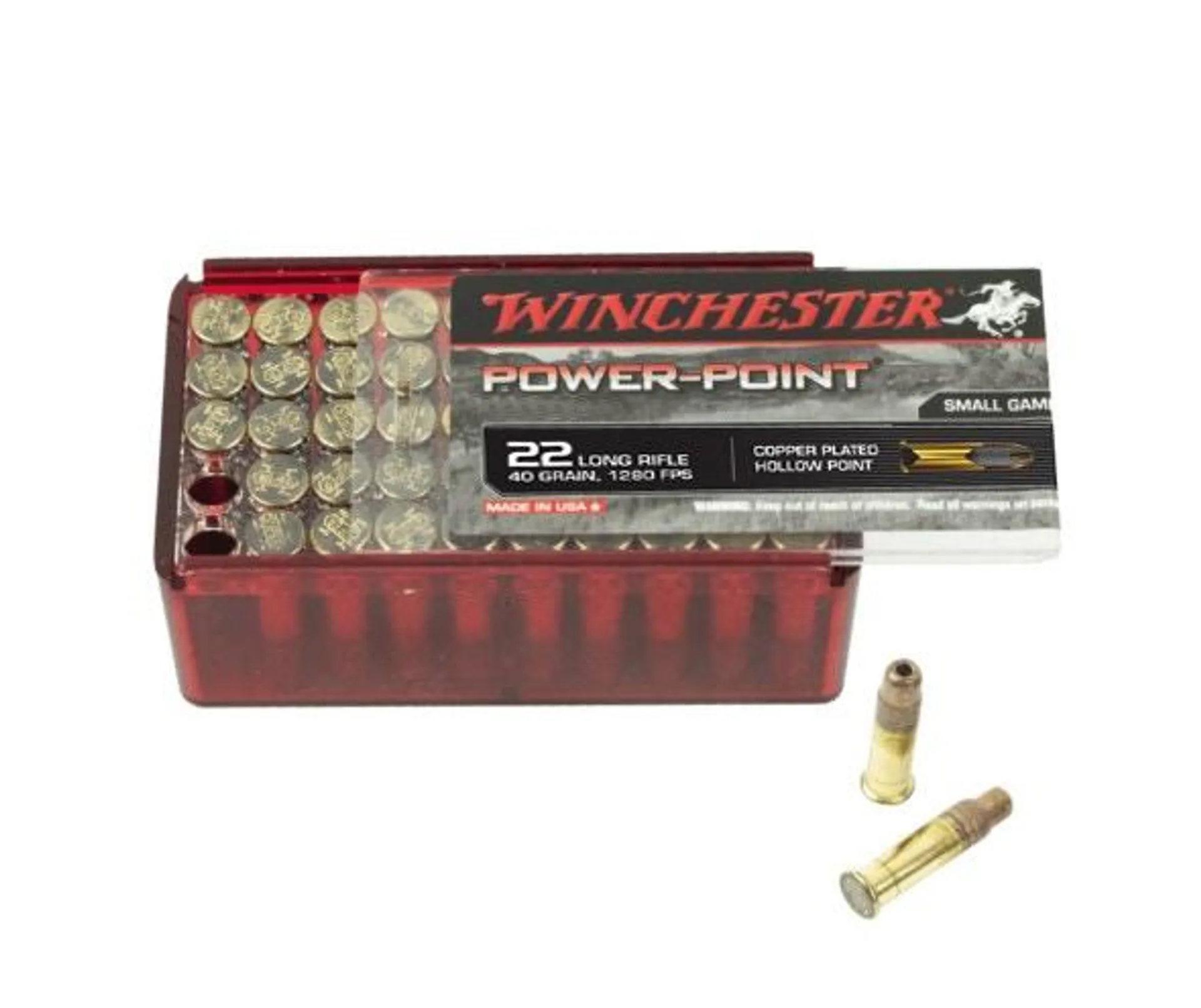 Winchester Power Point 22LR 40gr HP CP (50)