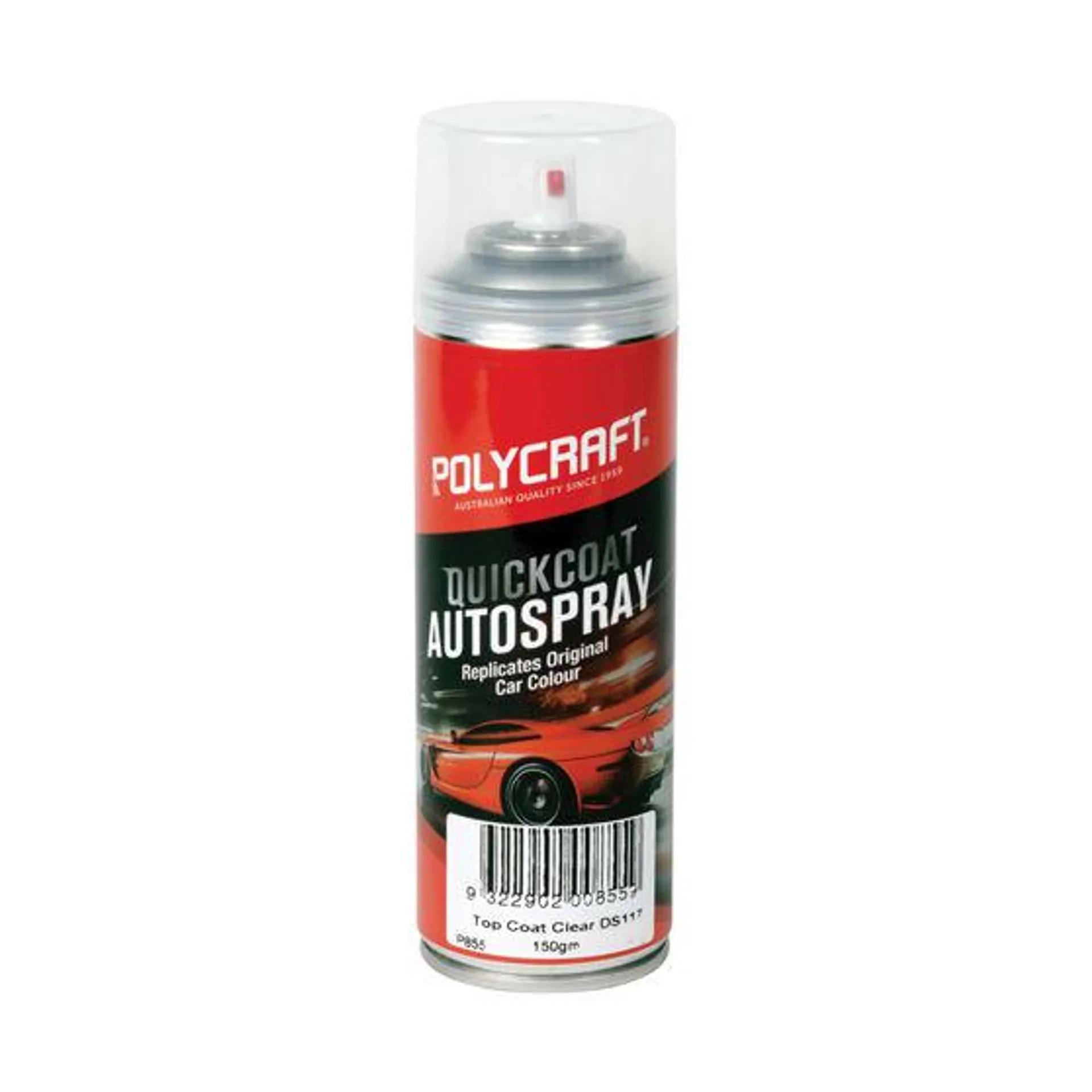 Polycraft Touch Up Paint Top Coat Clear - DS117 150g