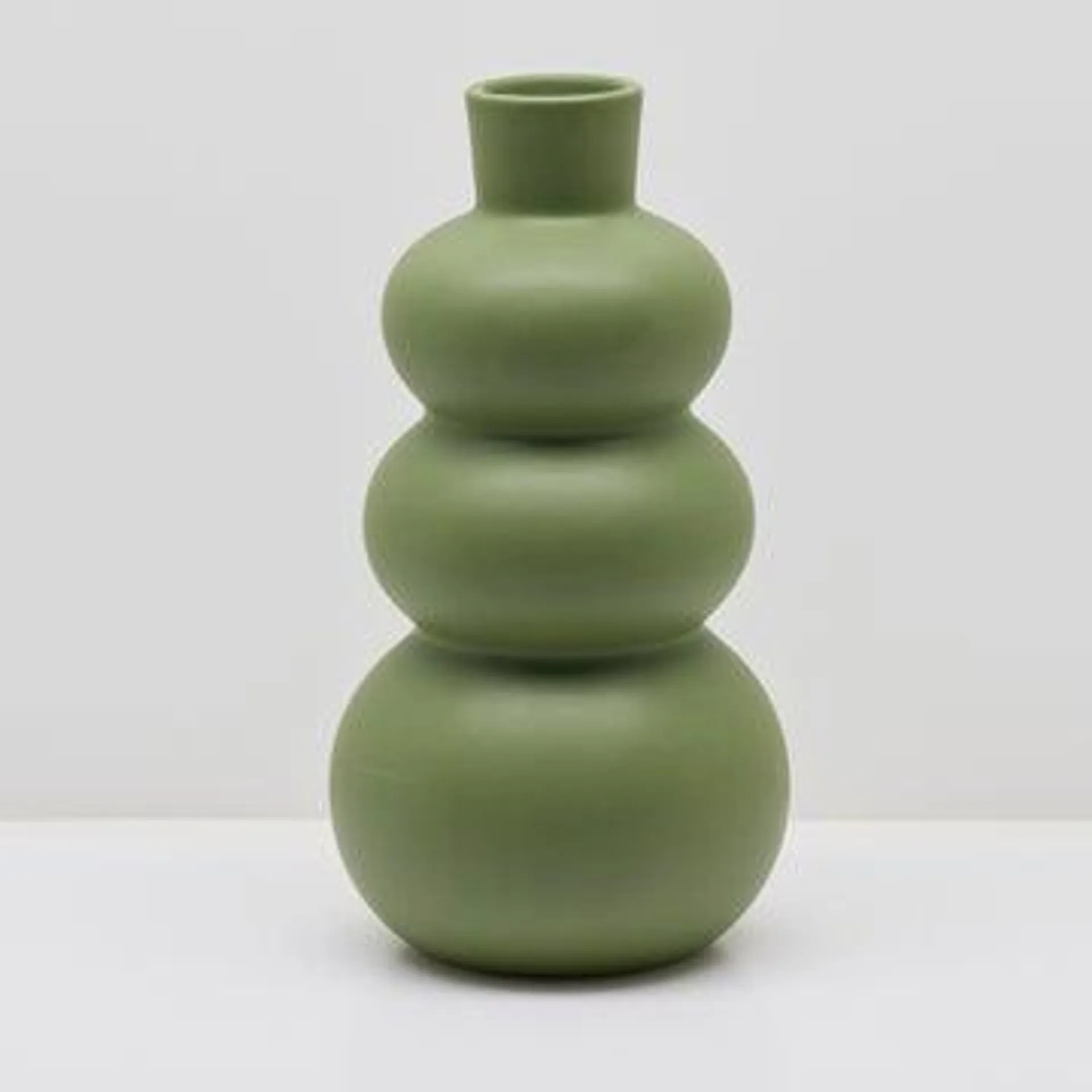 Calabash Vase - Laurel Green - Tall