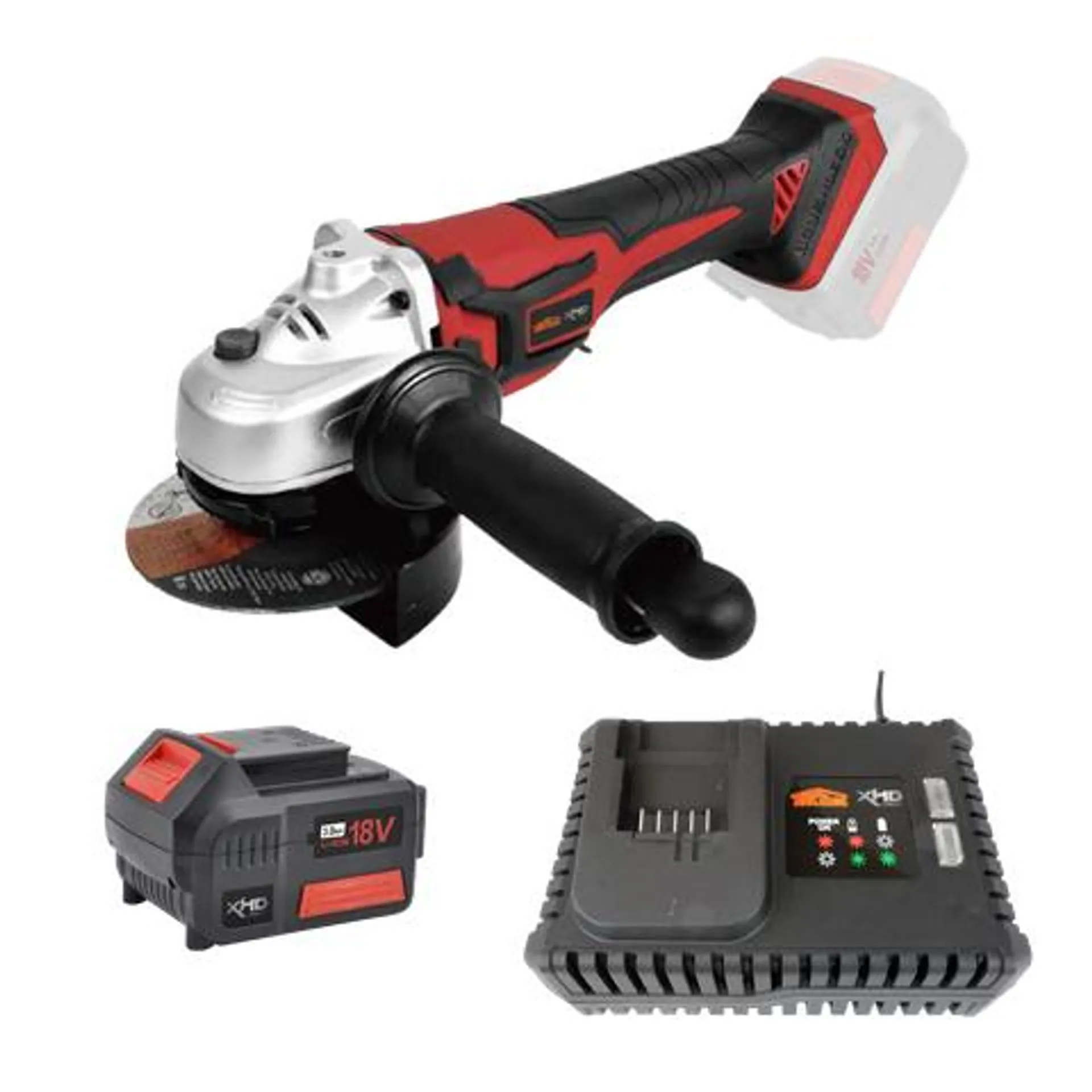 ToolShed XHD Cordless Angle Grinder Brushless 115mm 18V 3Ah