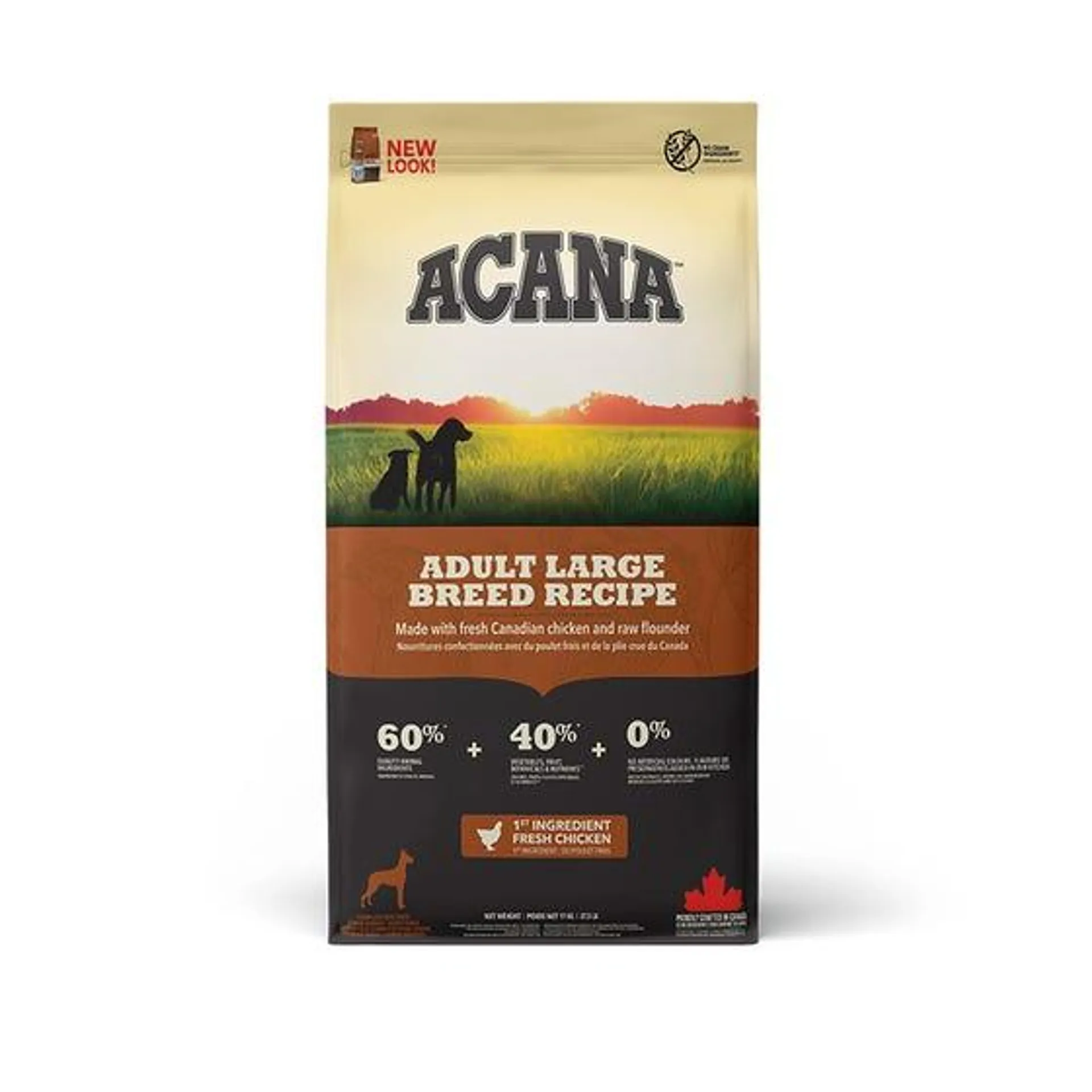 Acana Grain Free Adult Large Breed Dog Food 17kg