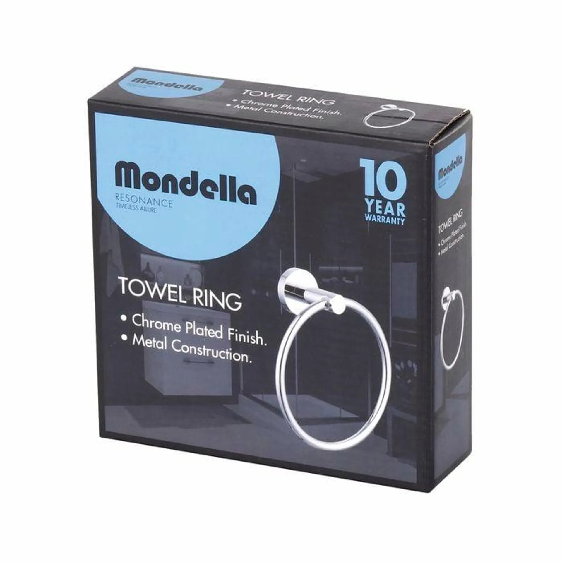 Mondella Resonance Towel Ring - Chrome