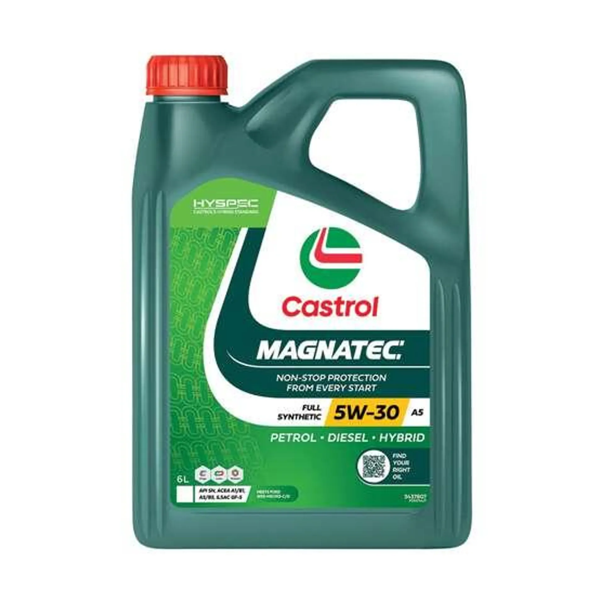 Castrol MAGNATEC Engine Oil 5W-30 A5 6 Litre