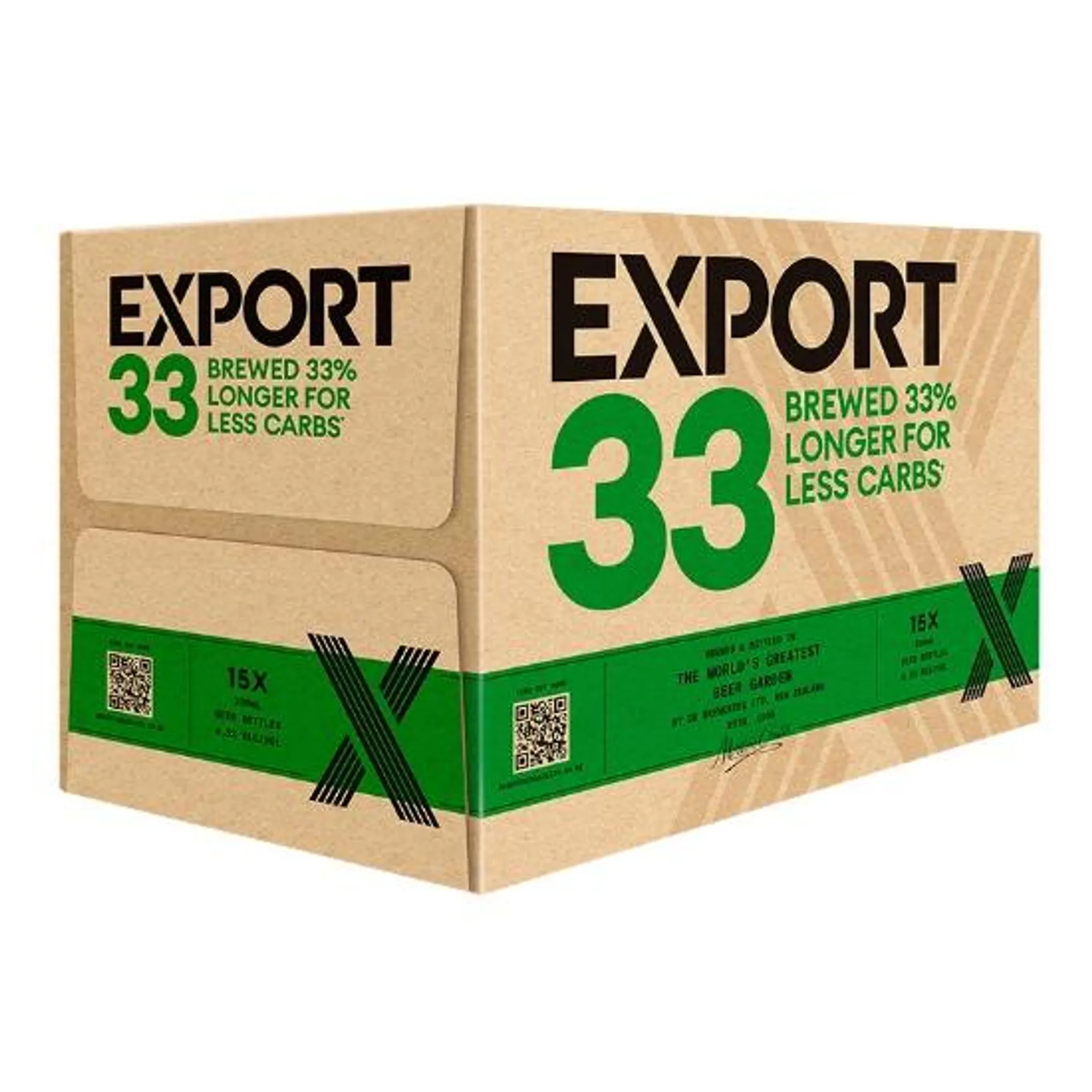 Export 33 Bottles 15x330ml