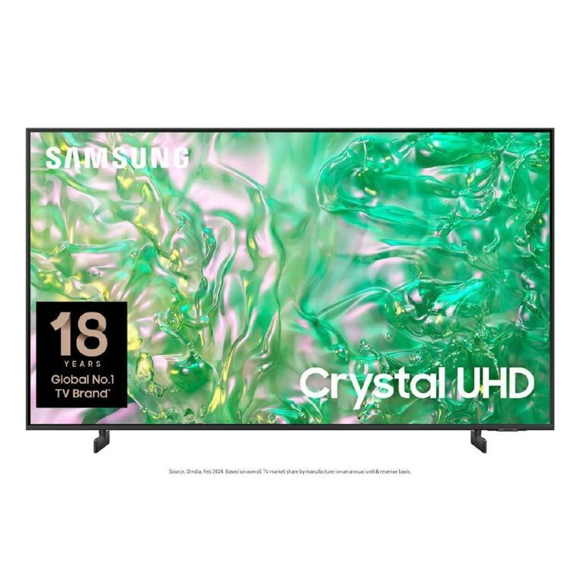 Samsung 50" DU8000 Crystal 4K Smart TV 2024