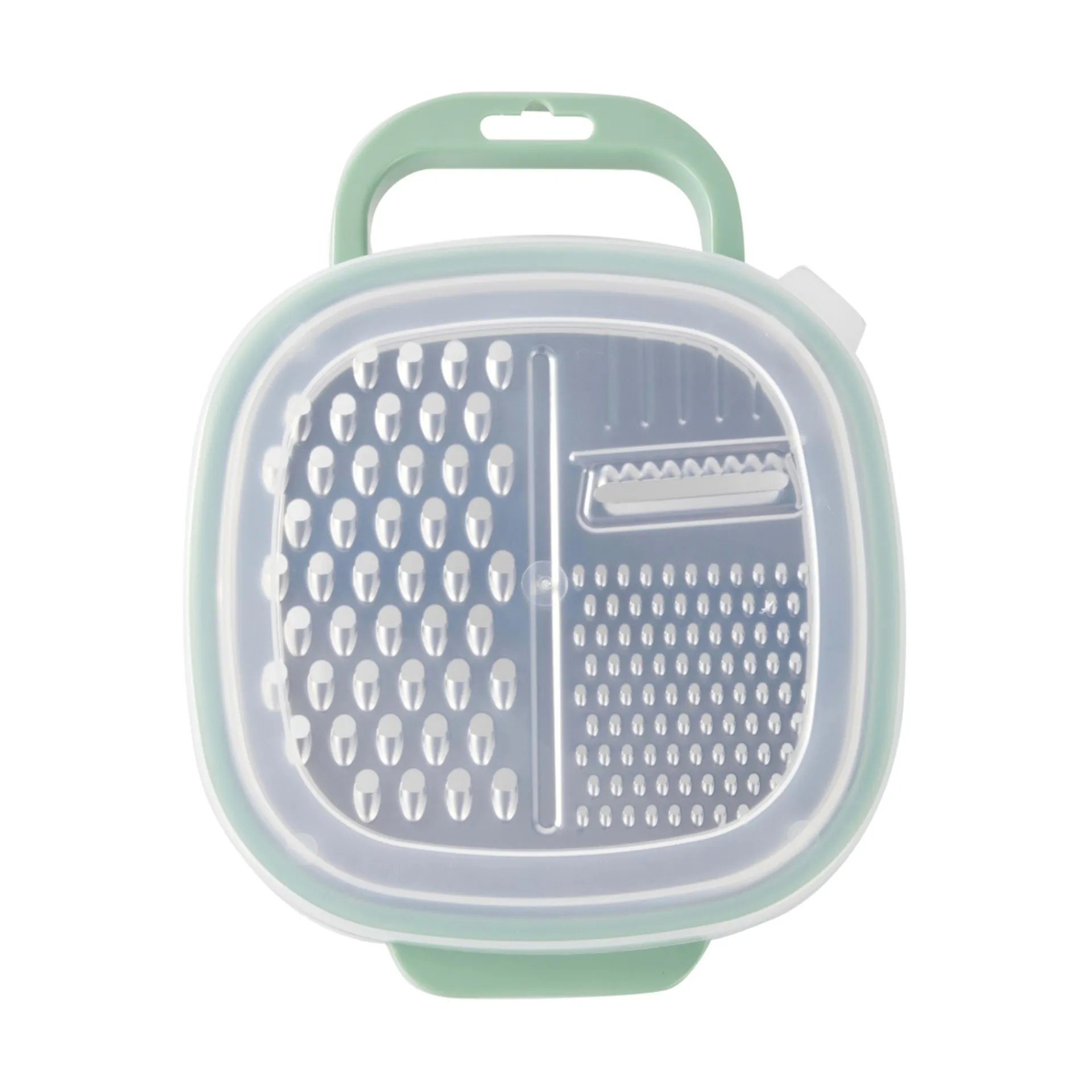 Grater with Storage Box - Green