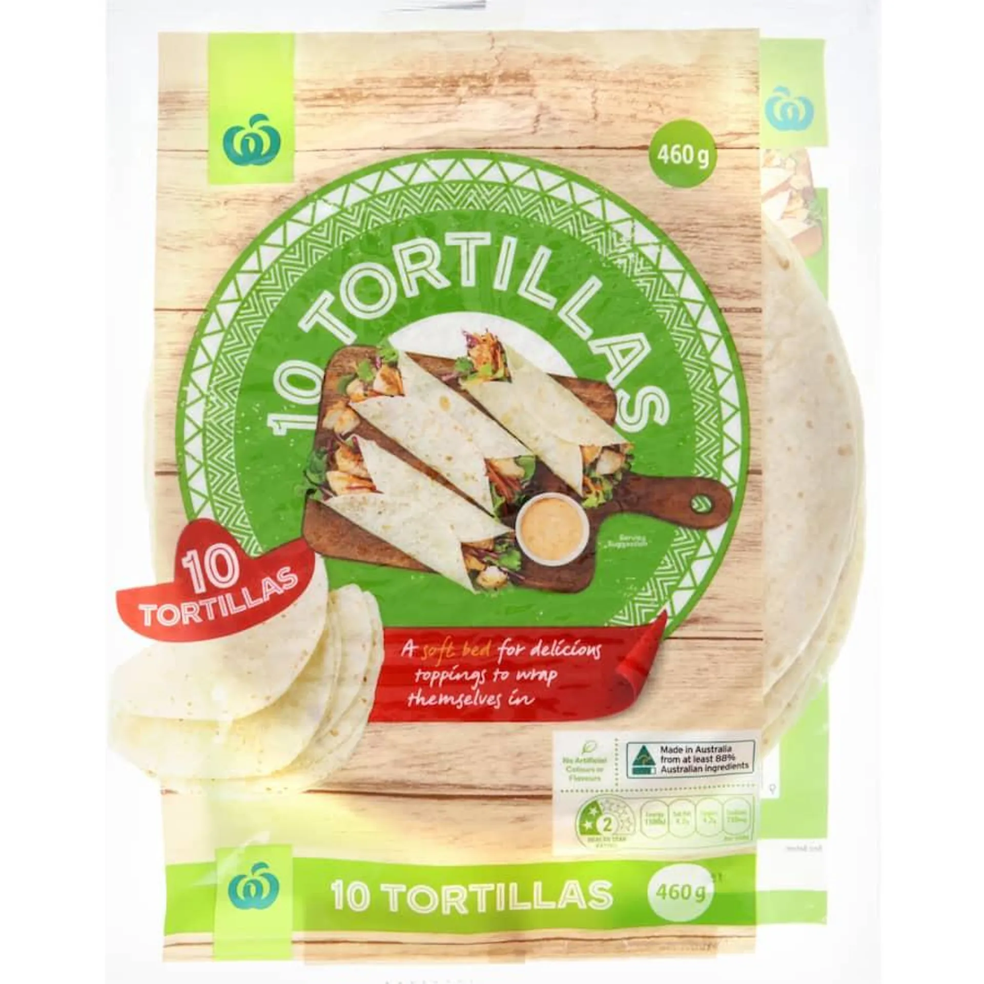 Woolworths Mexican Tortillas 460g
