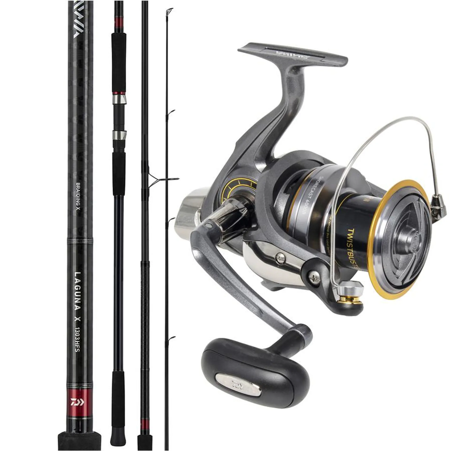 Daiwa Shorecast 6000 Reel / Laguna X 1303