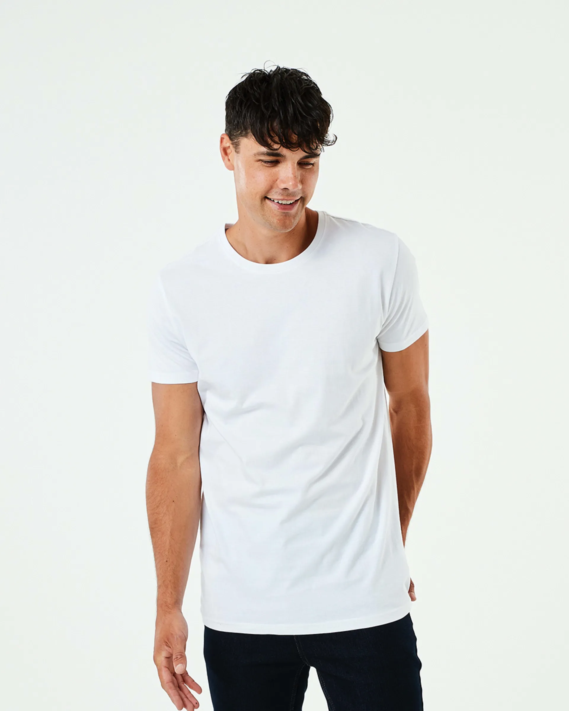 Australian Grown Cotton Longline T-shirt